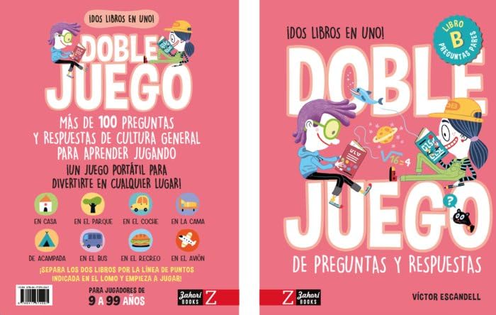 Doble juego de preguntas y respuestas Fantasy & Sci-Fi