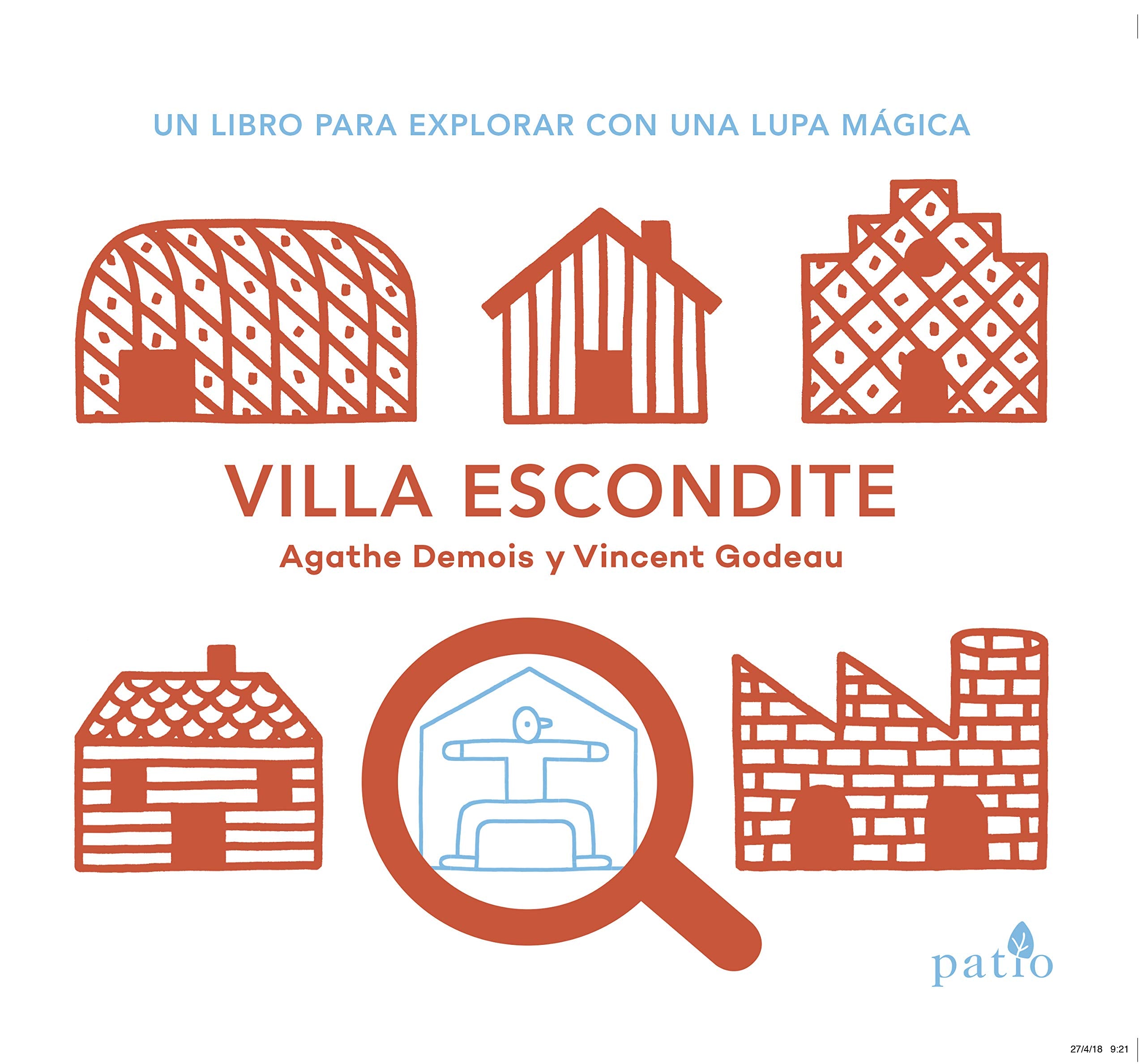 Villa Escondite: Un libro para explorar con una lupa mágica book