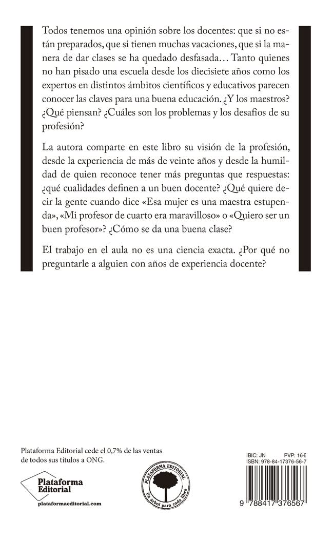 Profe, una pregunta : la docencia vista desde dentro book
