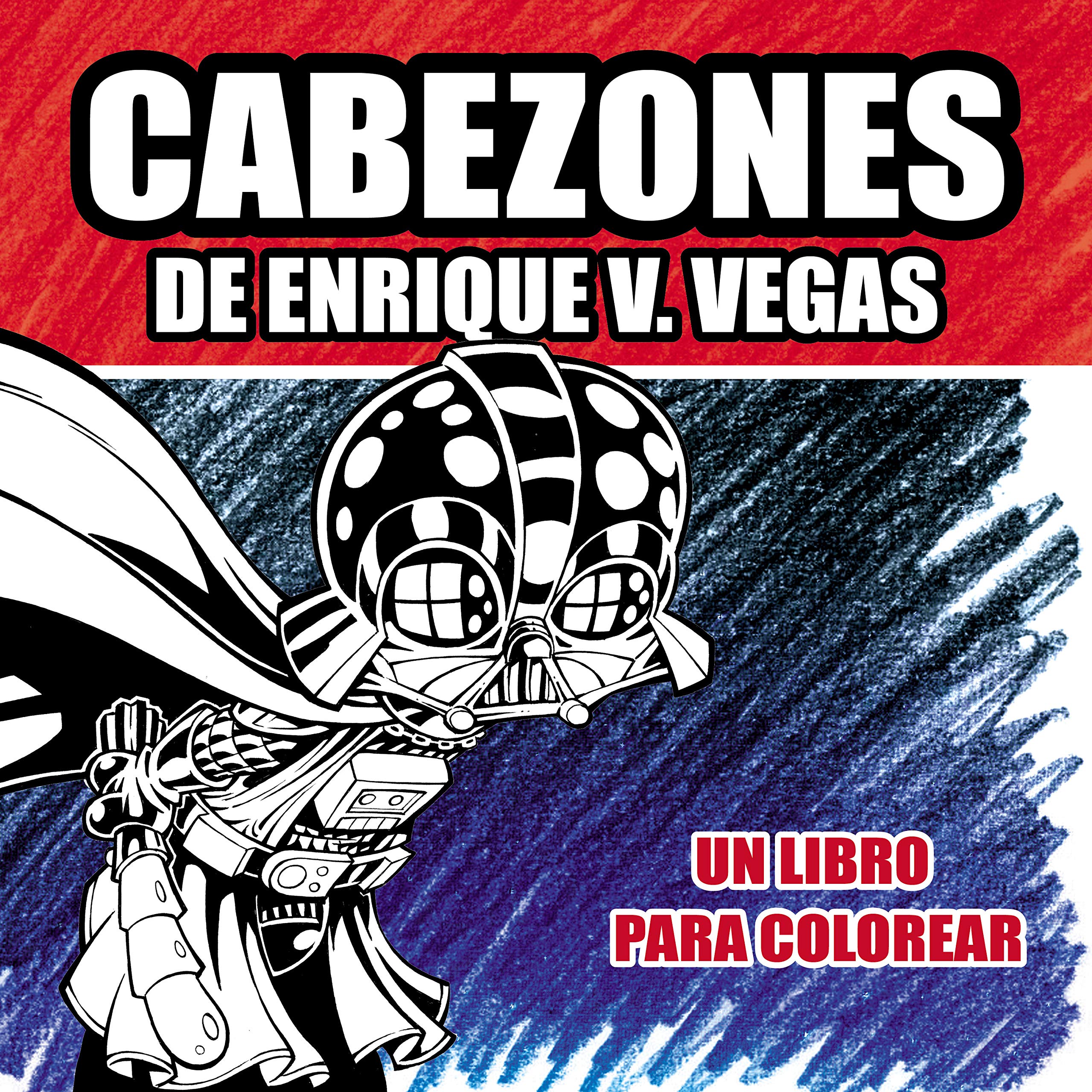Cabezones de Enrique V. Vegas : un libro para colorear Tiptoi & Games
