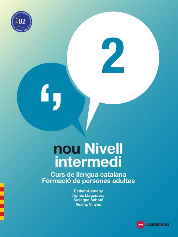 NOU NIVELL INTERMEDI 2 + QUADERN D'ACTIVITATS: Curs de Llengua Catalana-Formació de Persones Adultes Foreign Languages ​​& Dictionaries