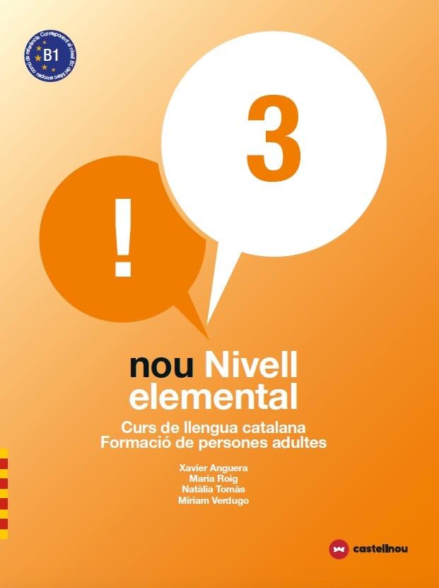 NOU NIVELL ELEMENTAL 3: Curs de Llengua Catalana-Formació de Persones Adultes Non-fiction