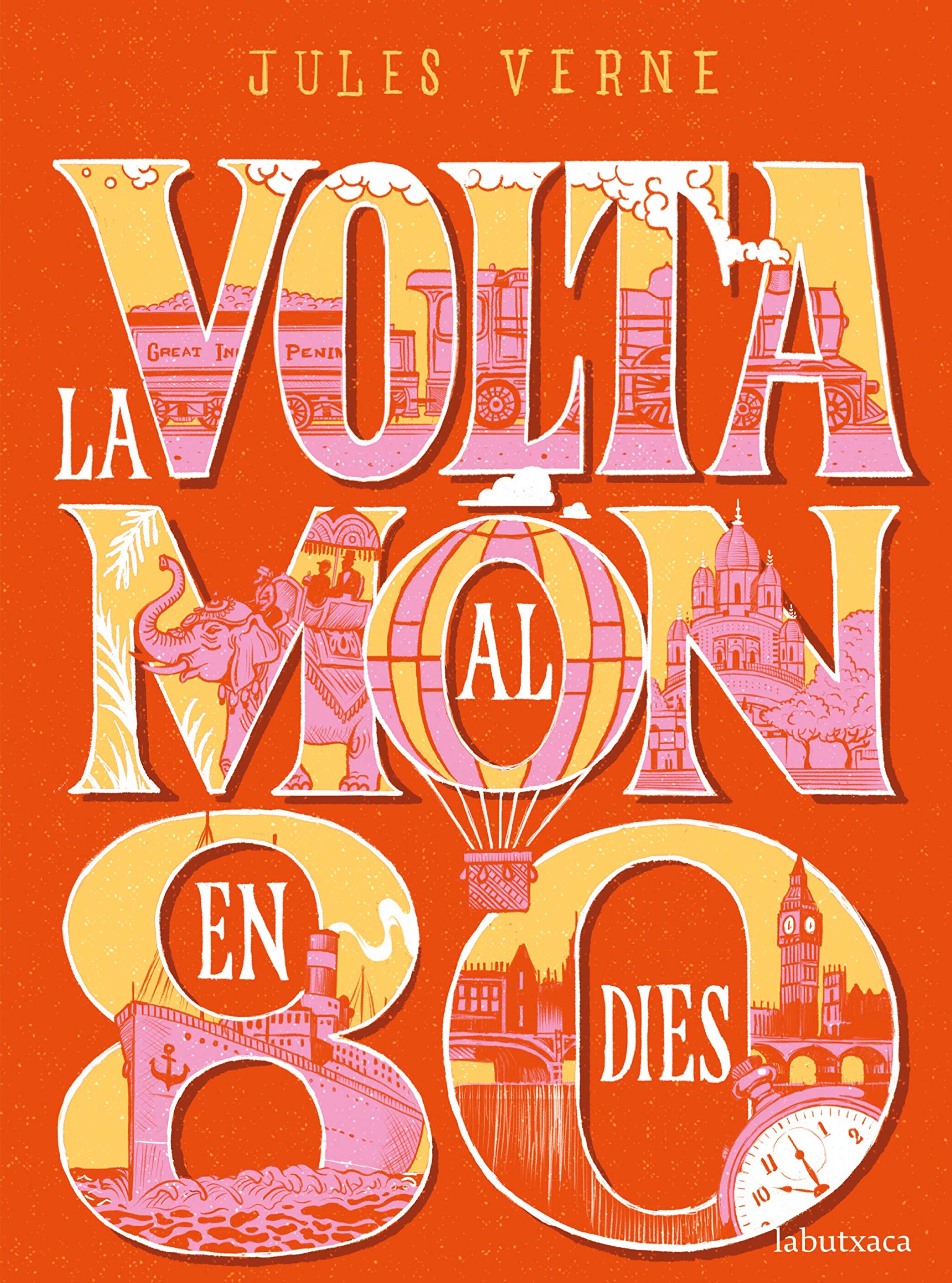 La volta al món en 80 dies (Clàssics de la literatura juvenil) Contemporary literature