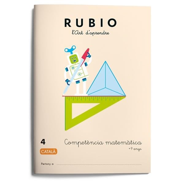 Competència matemàtica RUBIO 4 (català) (Competència matemàtica RUBIO (català), Band 4) Professional & Reference Books