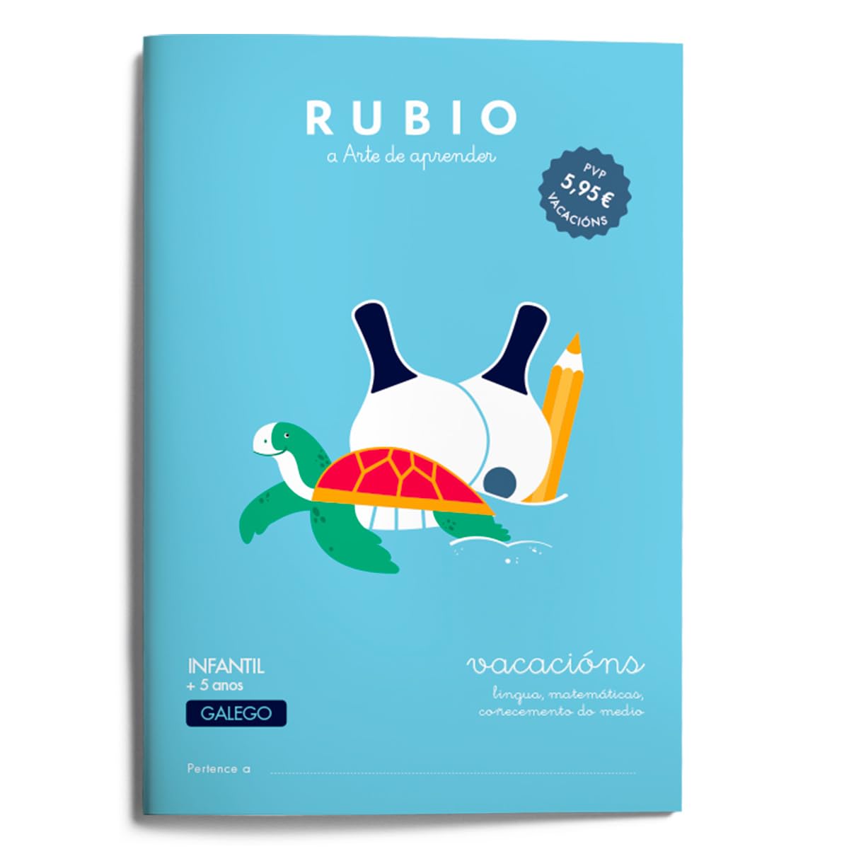 Vacacións RUBIO 5 anos (galego) (Vacaciones RUBIO (galego), Band 1) Professional & Reference Books