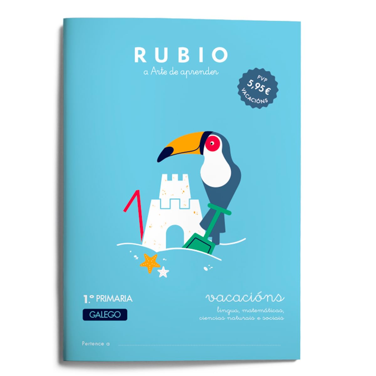 Vacacións RUBIO 1º Primaria (galego) (Vacaciones RUBIO (galego), Band 2) Professional & Reference Books