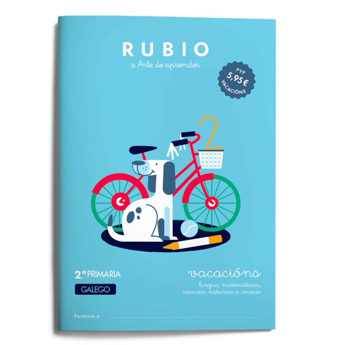 Vacacións RUBIO 2º Primaria (galego) (Vacaciones RUBIO (galego), Band 3) Professional & Reference Books