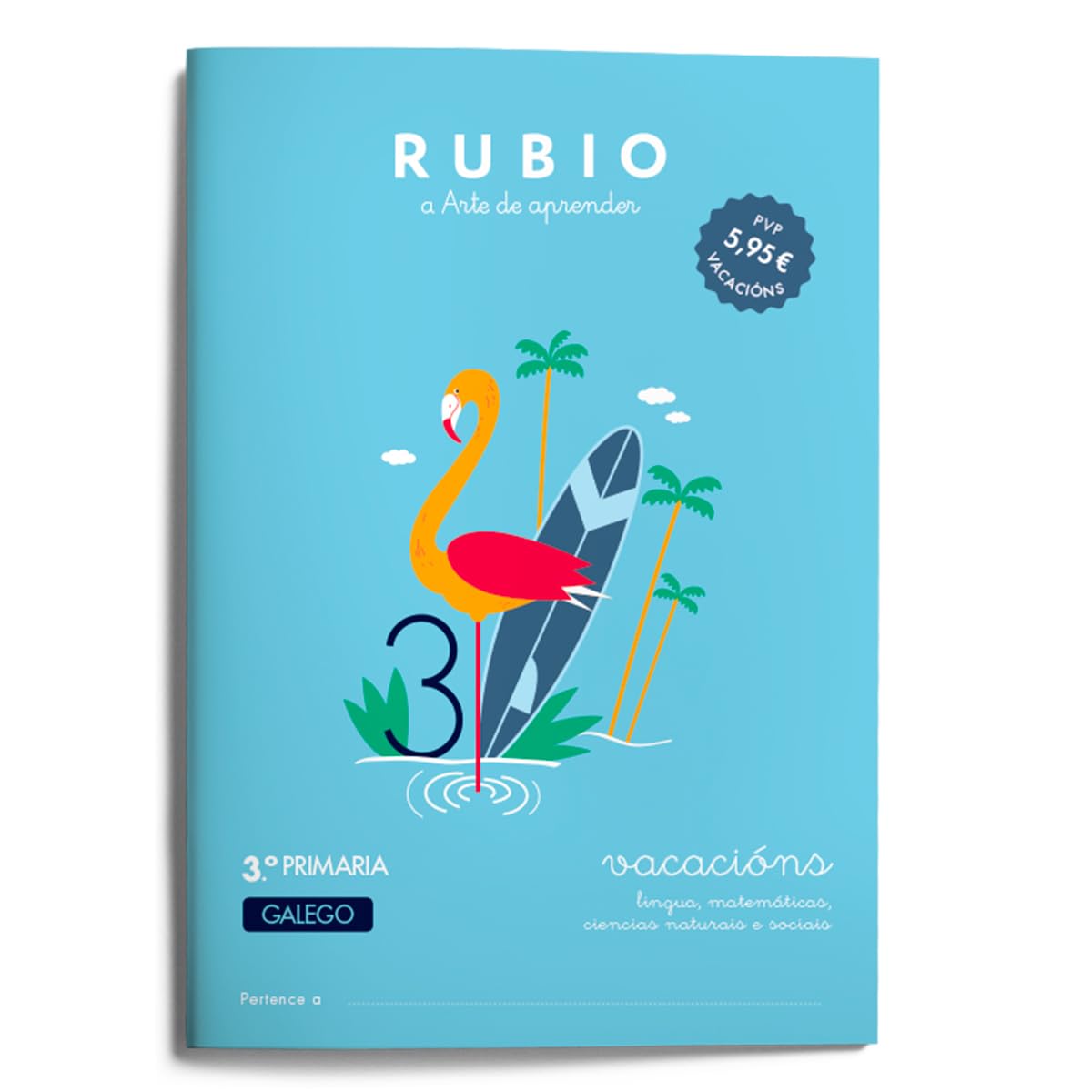 Vacacións RUBIO 3º Primaria (galego) (Vacaciones RUBIO (galego)) Professional & Reference Books