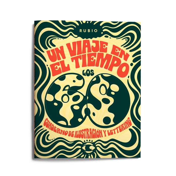 Un viaje en el tiempo: los 60. Cuaderno de ilustración y lettering book