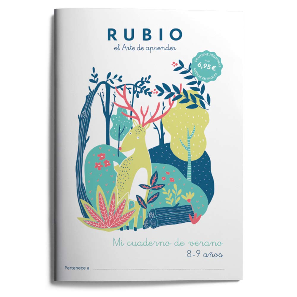 Mi cuaderno de verano RUBIO. 8-9 años Professional & Reference Books