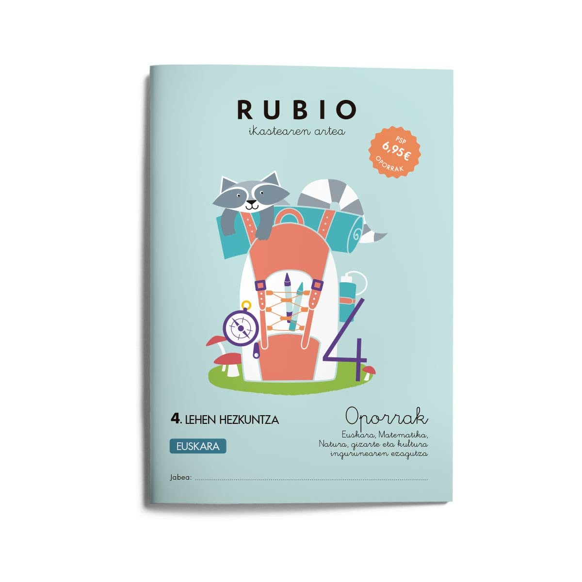 Oporrak euskara LH 4. maila (Vacaciones RUBIO) Professional & Reference Books