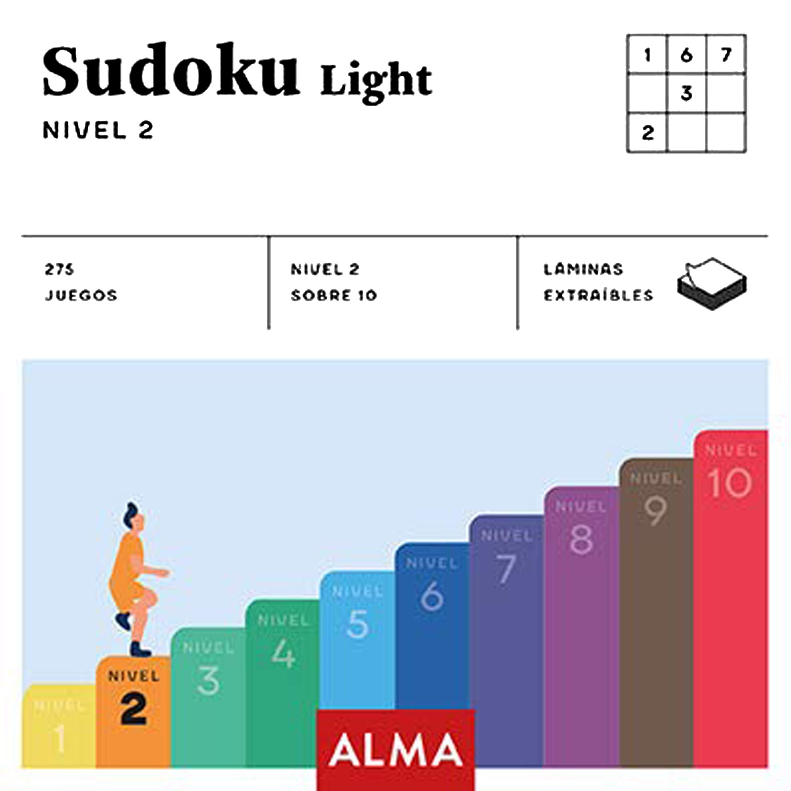 Sudoku Light. Nivel 2 (cuadrados de diversión) Children's books