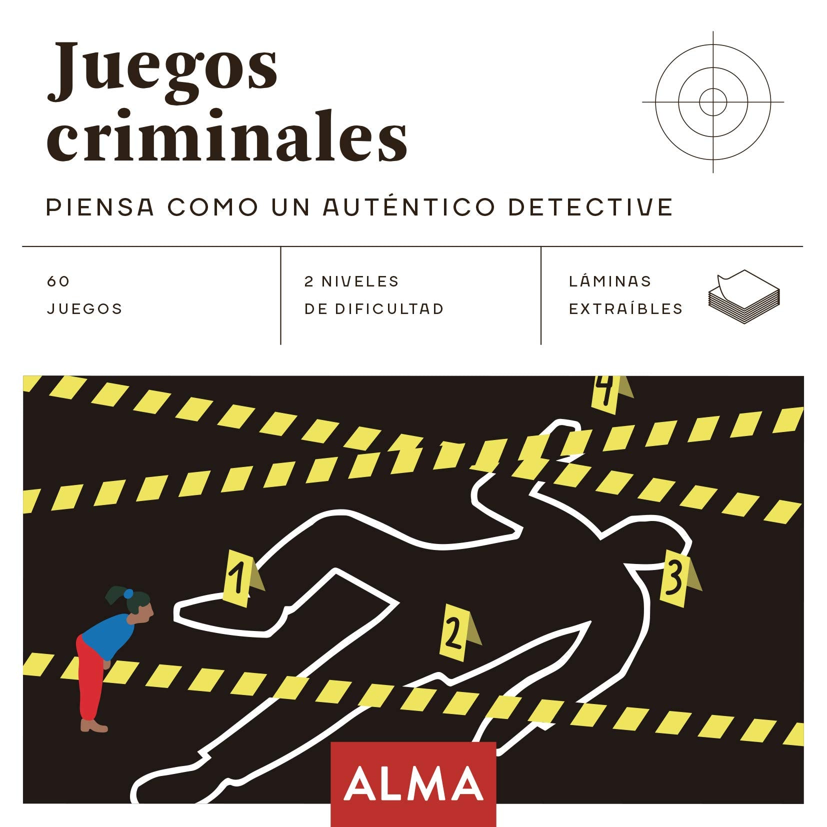 Juegos criminales : piensa como un auténtico detective Leisure & Fun