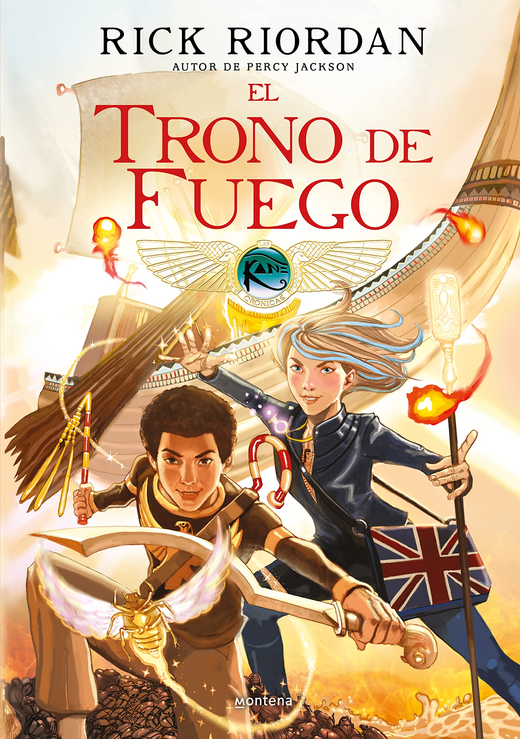 Las crónicas de los Kane, Libro 2: El trono de fuego. Novela gráfica / The Kane Chronicles Book 2: The Throne of Fire: The Graphic Novel book