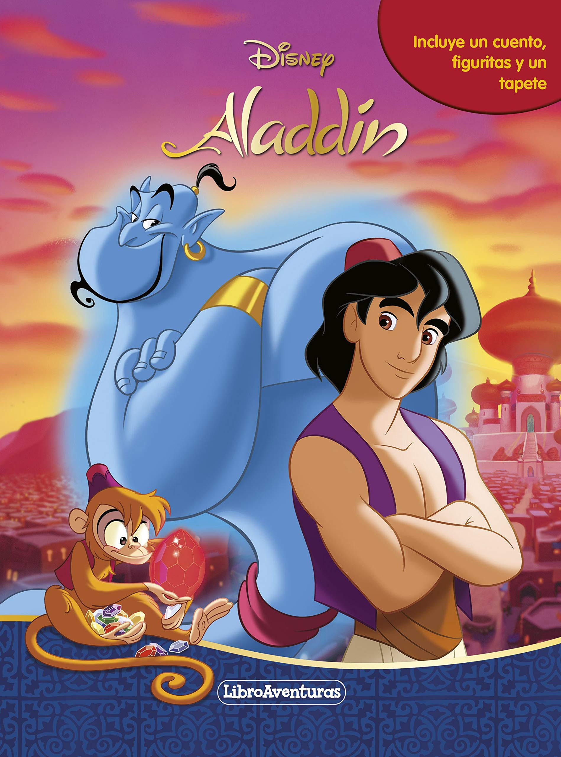 Aladdín. Libroaventuras: Incluye un cuento, figuritas y un tapete Tiptoi & Games