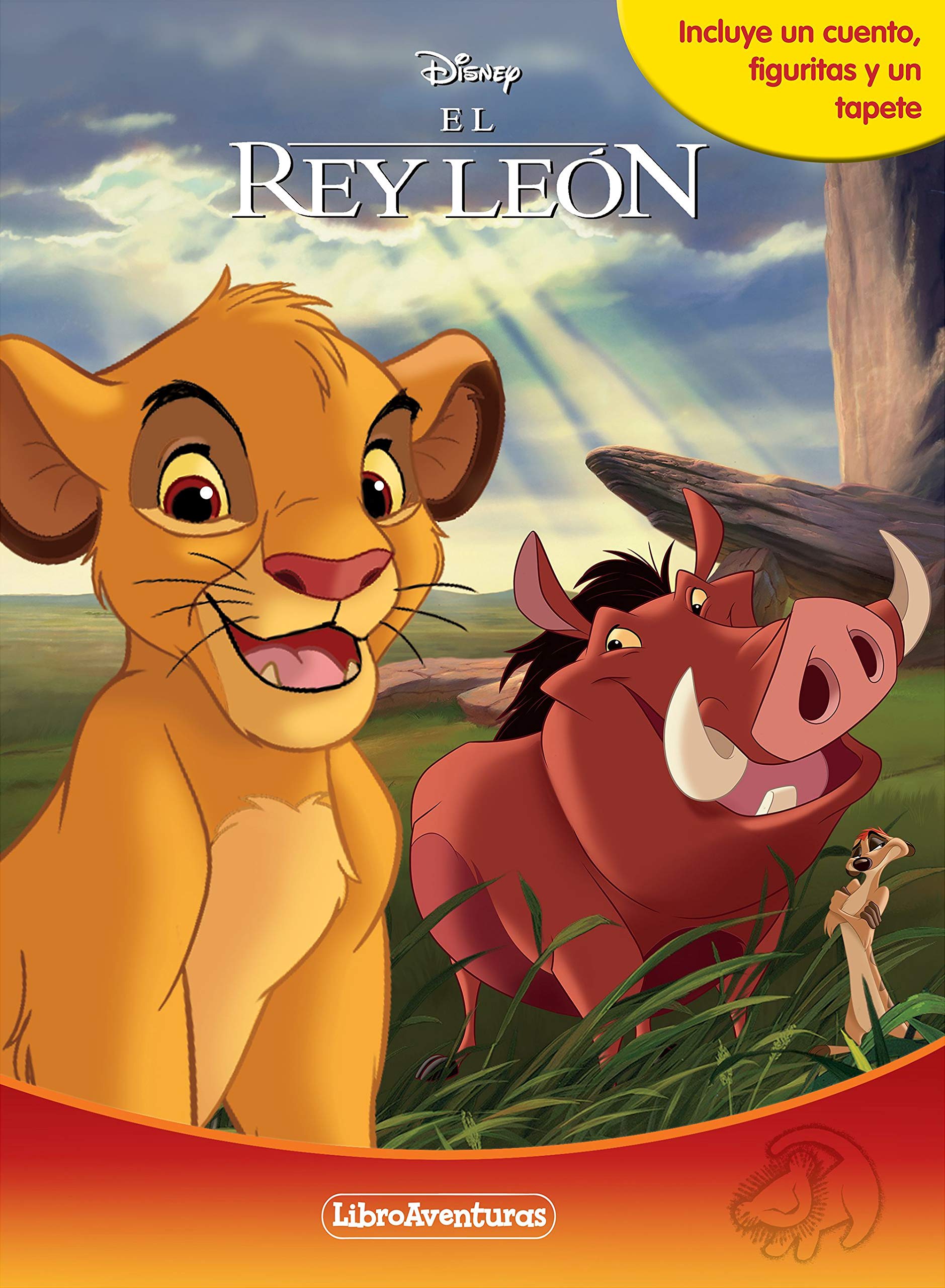 El Rey León. Libroaventuras: Incluye un cuento, figuritas y un tapete Tiptoi & Games