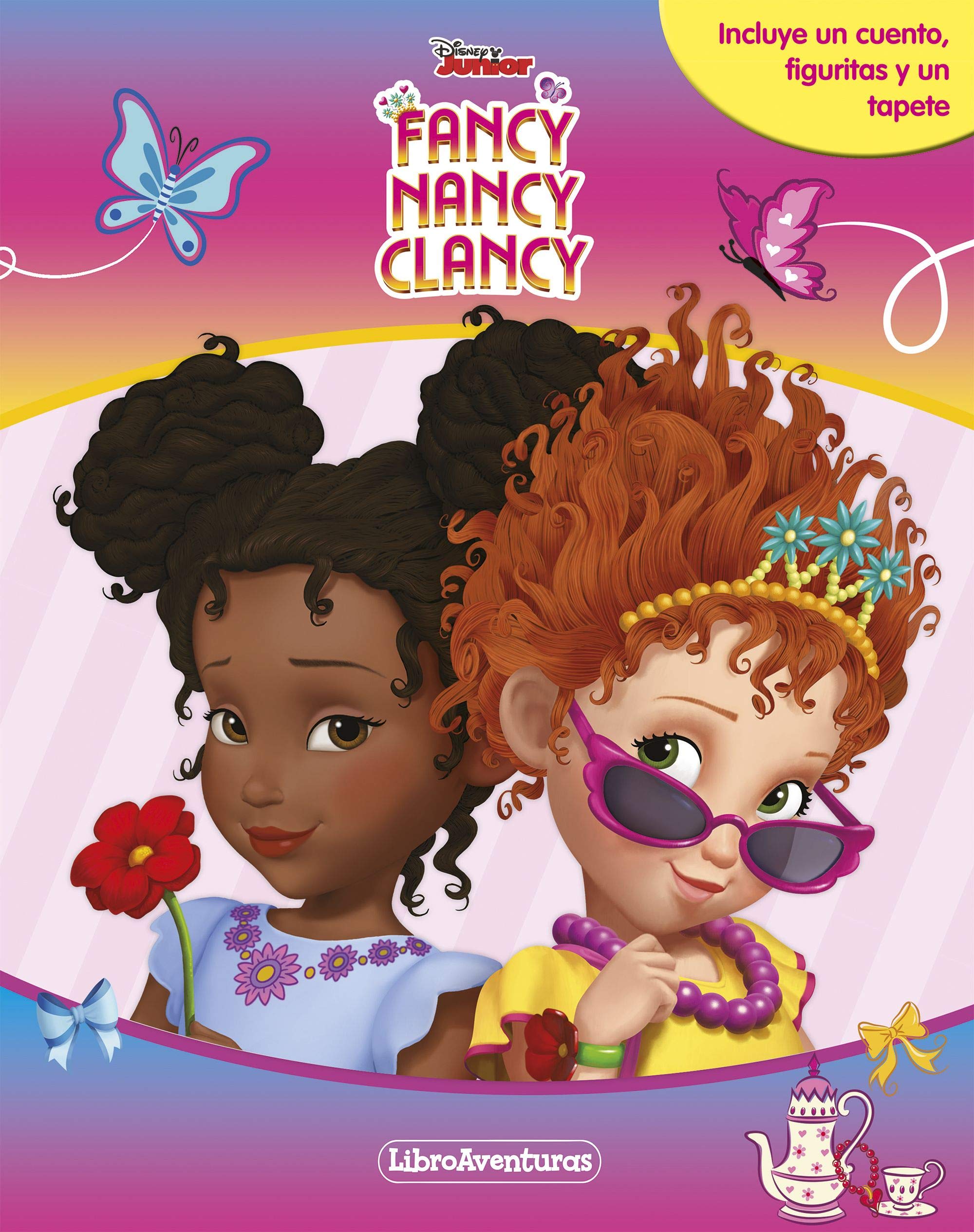 Fancy Nancy Clancy. Libroaventuras: Incluye un cuento, figuritas y un tapete book