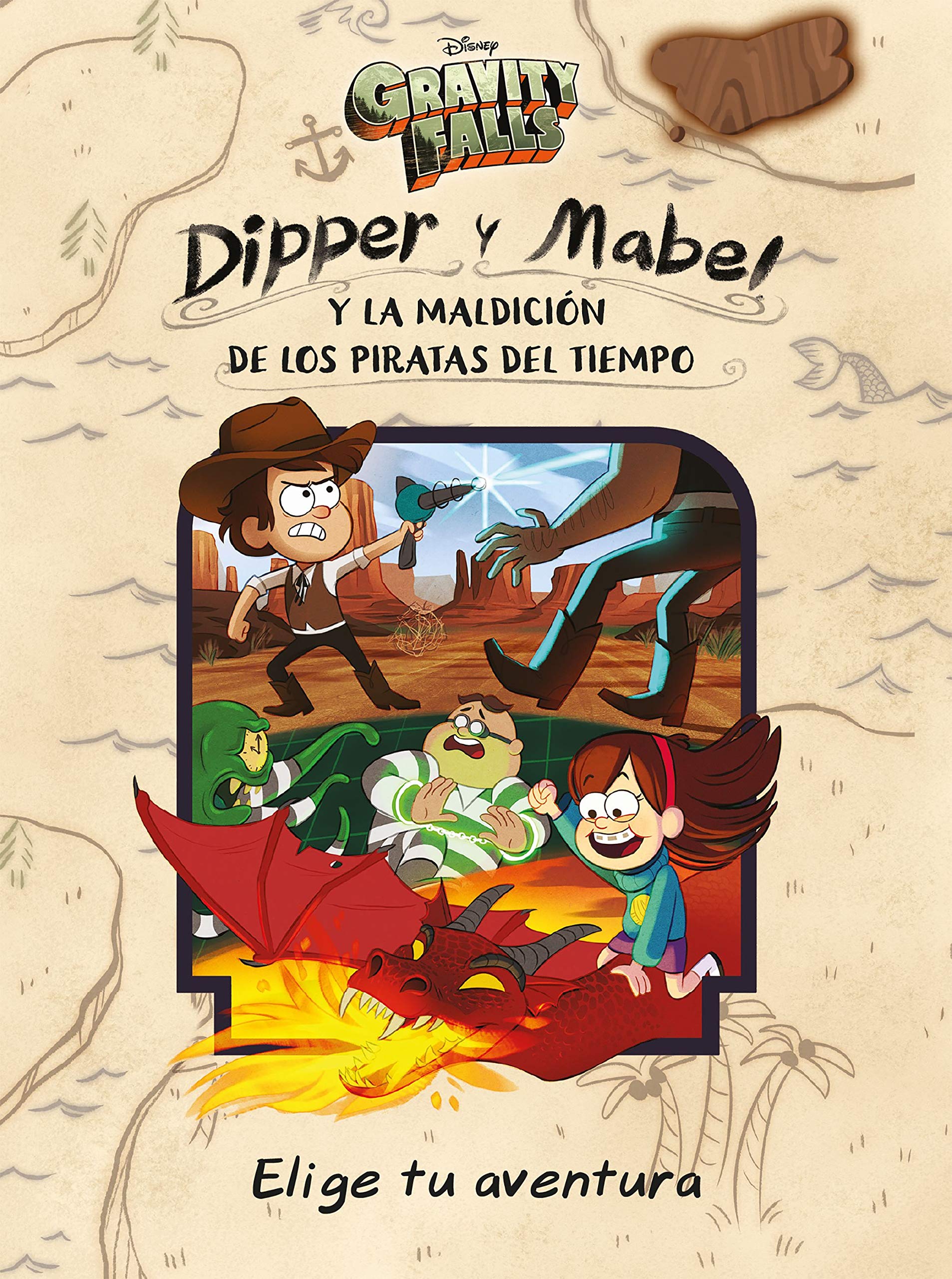 Gravity Falls. Dipper y Mabel y la maldición de los piratas del tiempo (Disney. Gravity Falls) Social Sciences