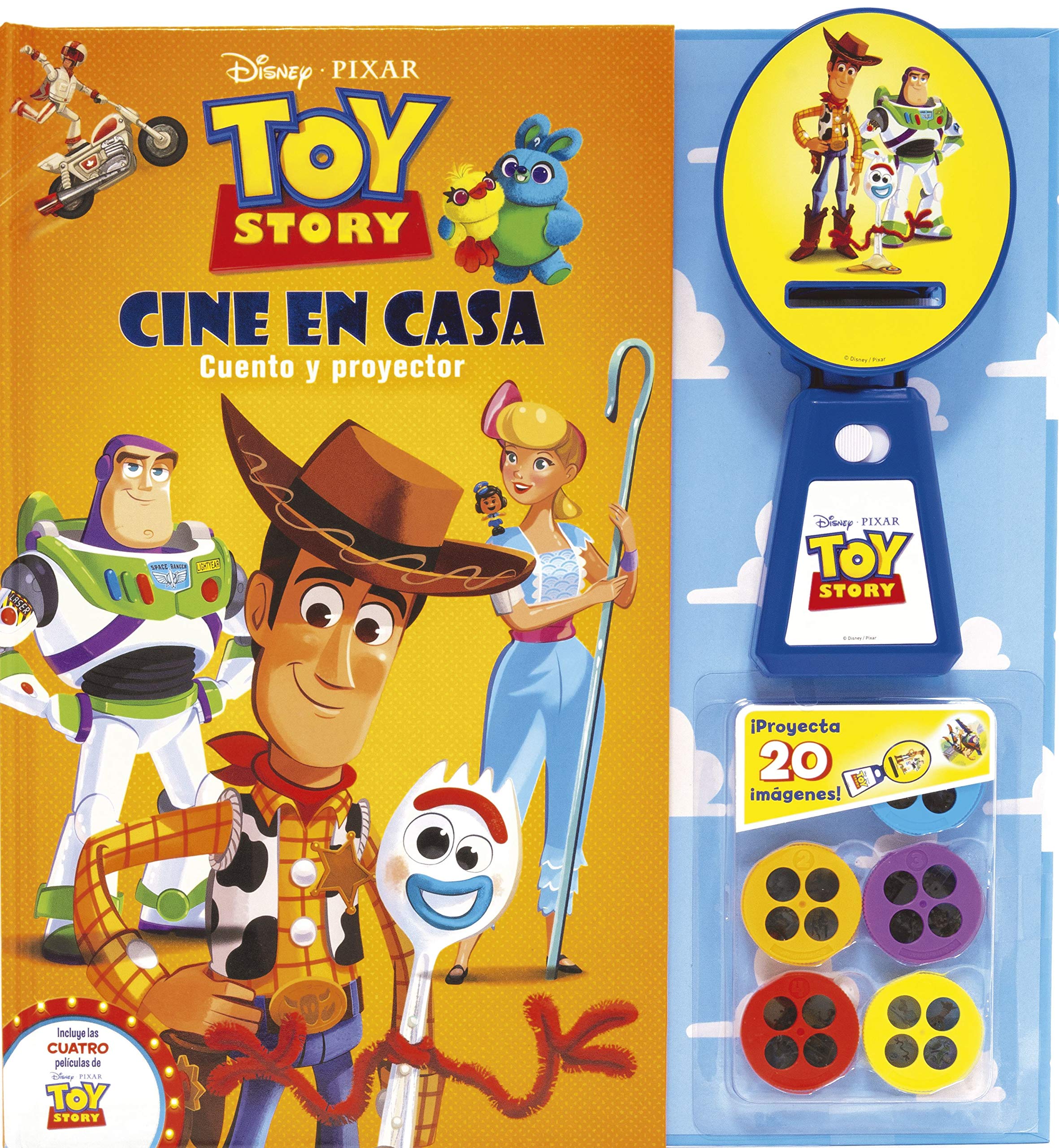 Toy Story. Cine en casa: Cuento y proyector book
