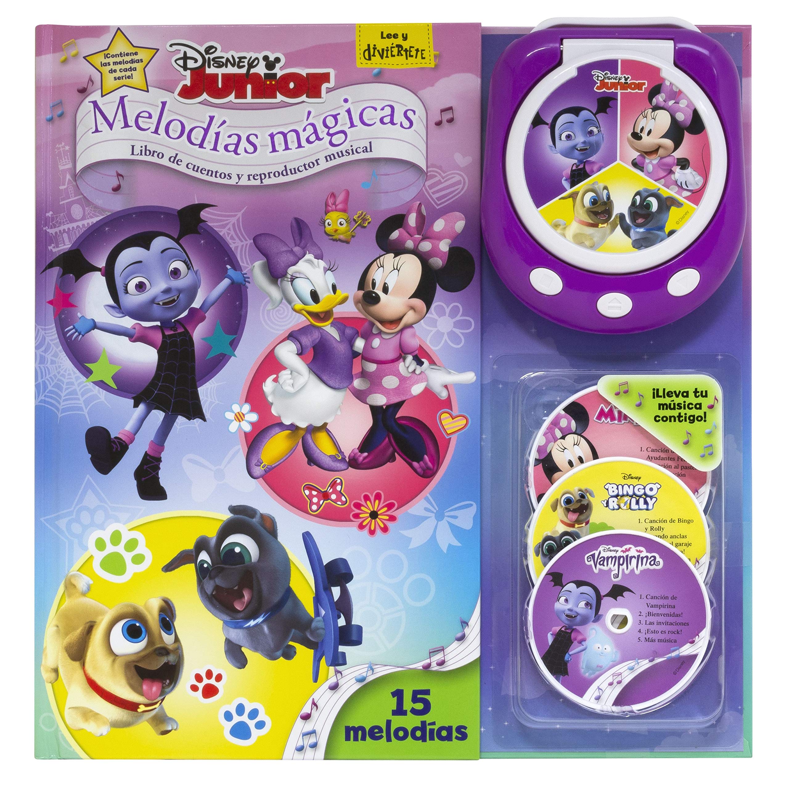 Disney Junior. Melodías mágicas: Libro de cuentos y reproductor musical (Disney. Otras propiedades) Tiptoi & Games