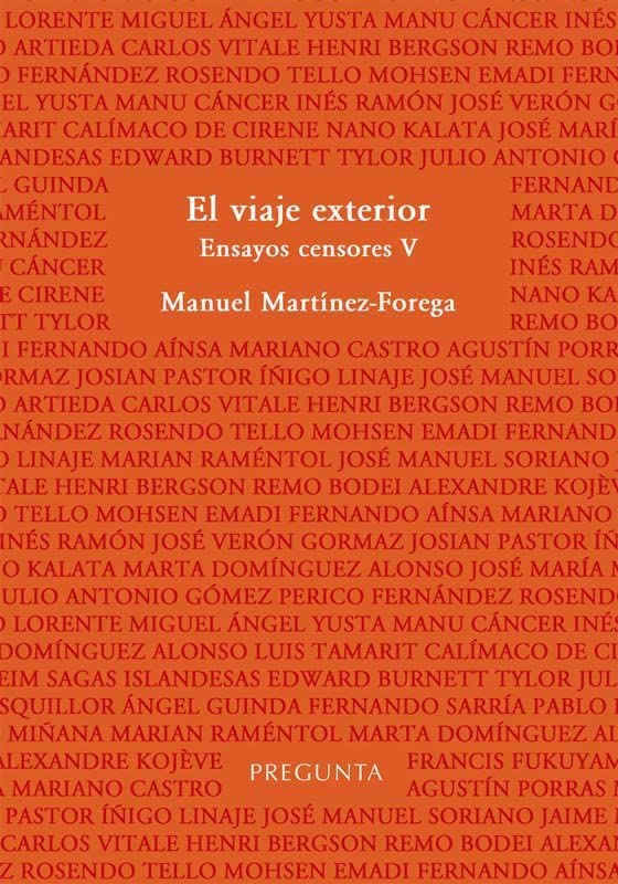 El viaje exterior: Ensayos censores V Books