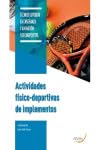 Actividades Físico-Deportivas de Implementos book