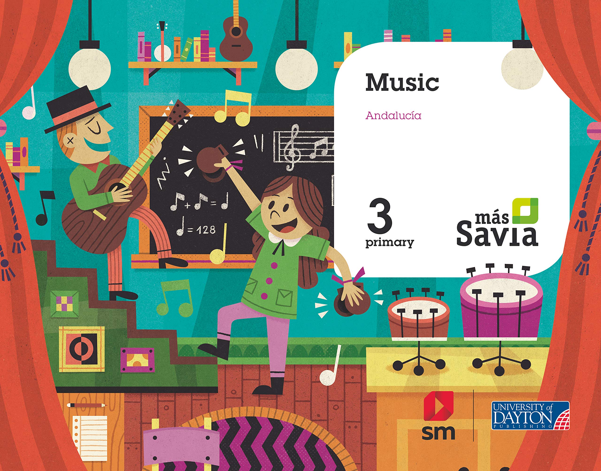 Music. 3 Primary. Más Savia. Andalucía Non-fiction