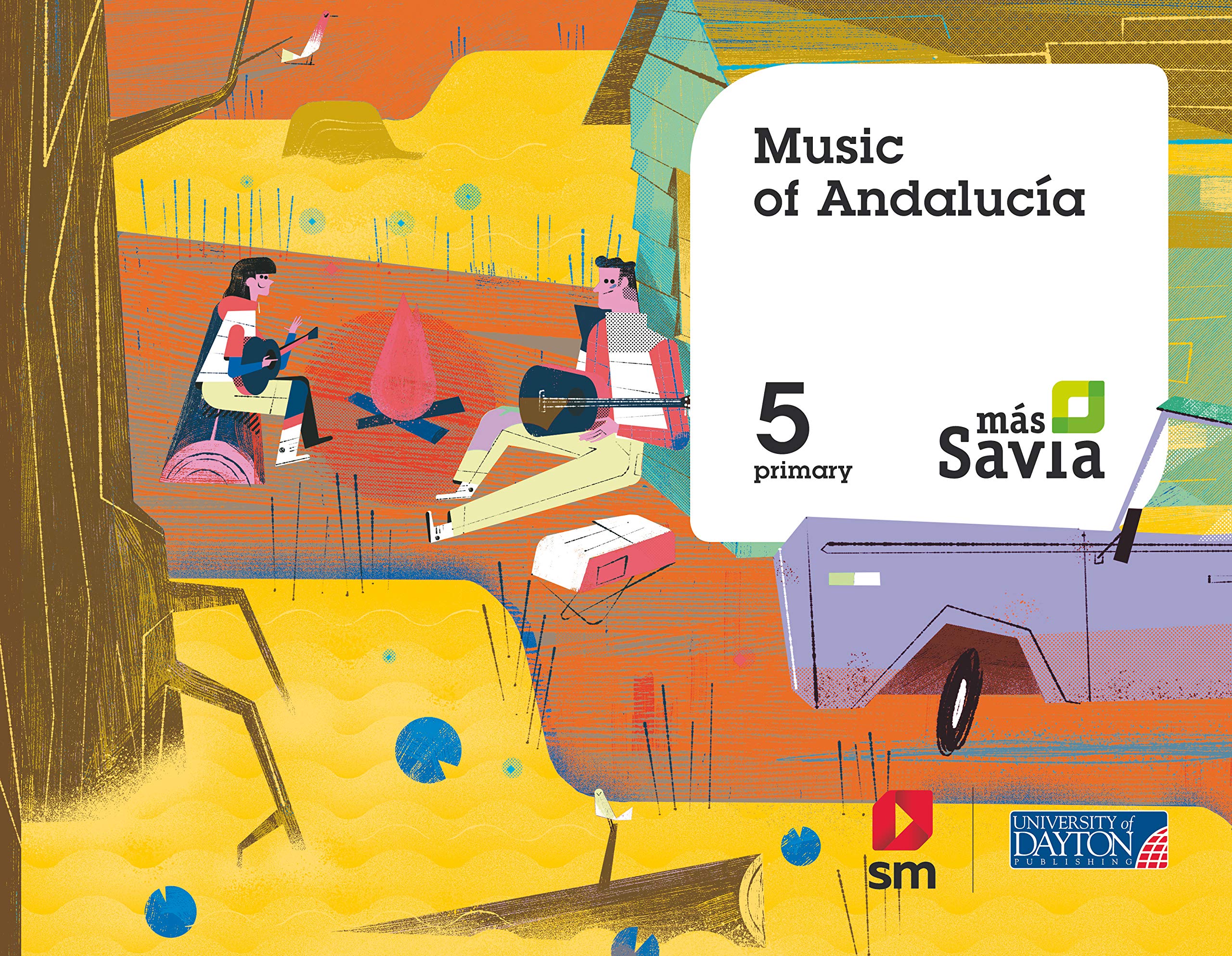 Music. 5 Primary. Más Savia. Andalucía Non-fiction