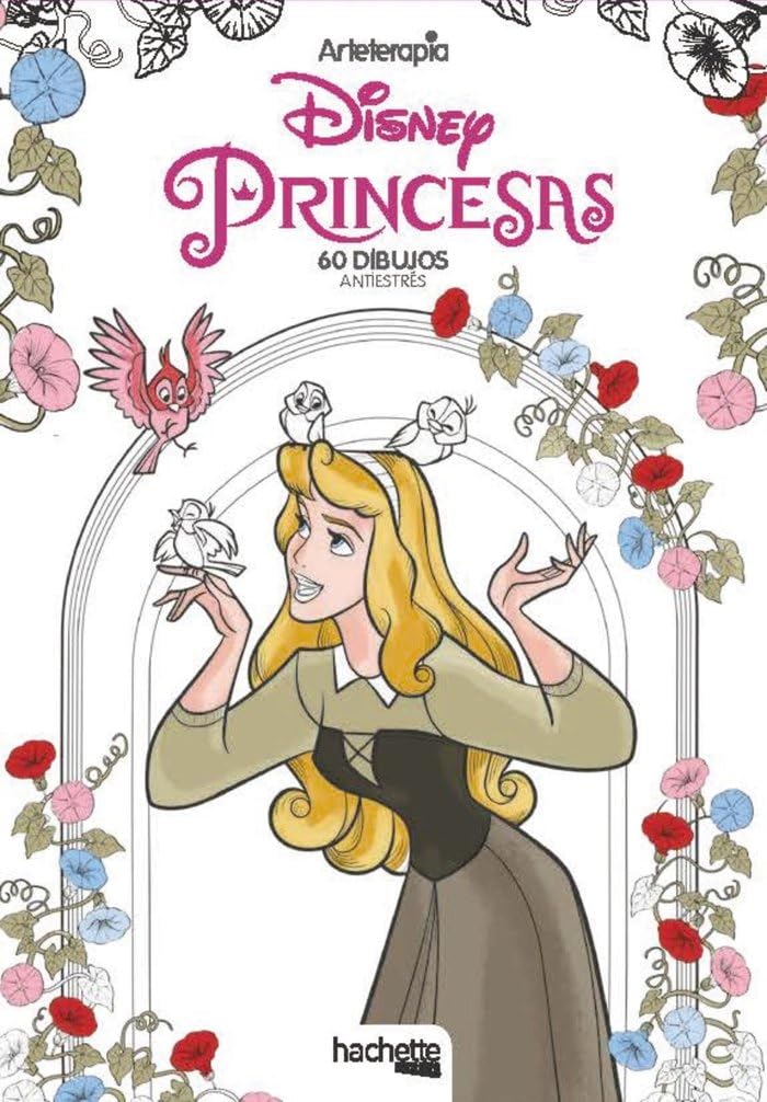 Arteterapia Disney Princesas (Hachette HEROES - DISNEY - Arteterapia) Hobbies & Crafts