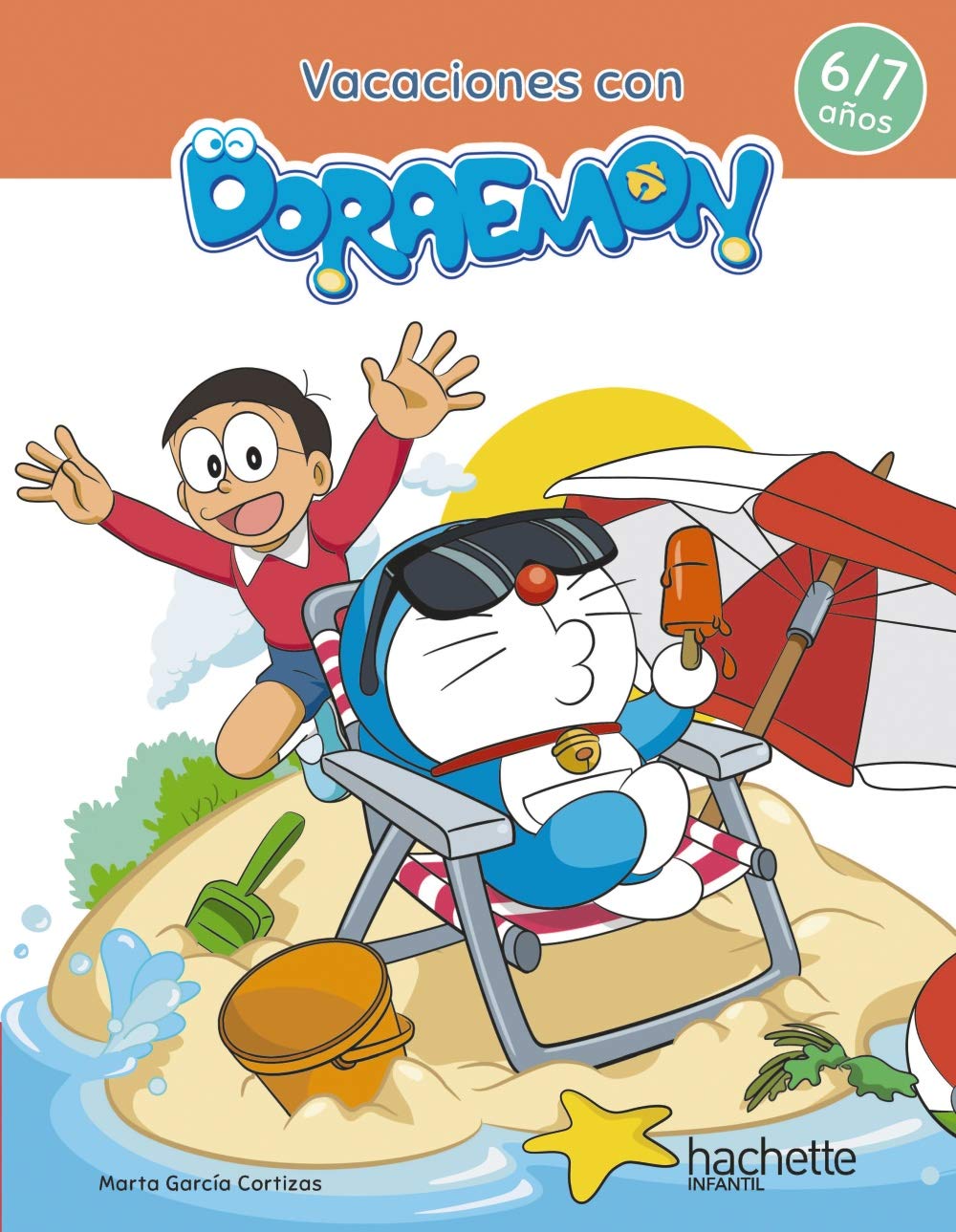 Vacaciones con Doraemon 6-7 años book