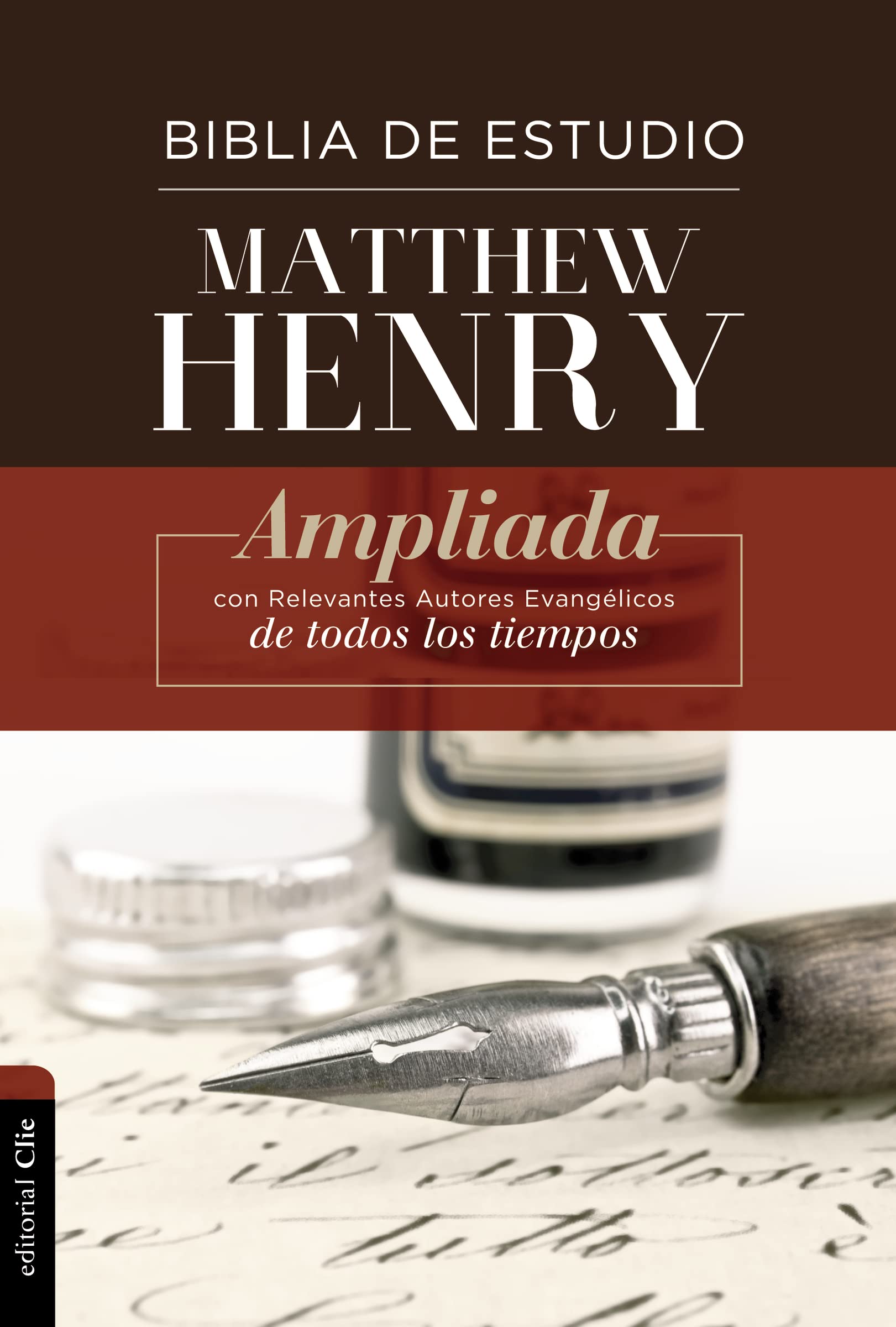 RVR, Biblia de Estudio Matthew Henry, Tapa Dura, Interior a dos colores, con Índice: Reina Valera Revisada, Ampliada Film, Art & Culture