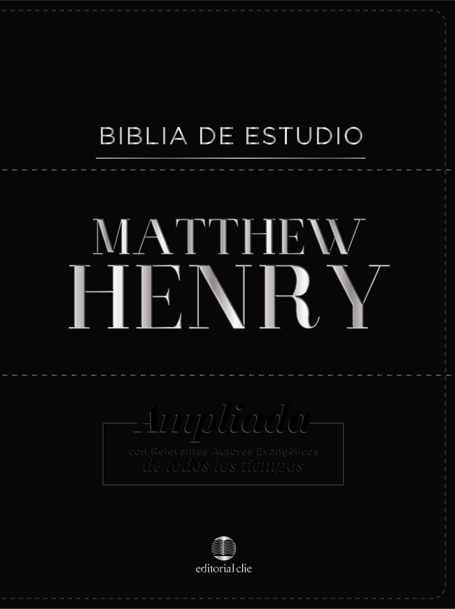 RVR Biblia de Estudio Matthew Henry, Piel fabricada, con índice: Reina valera revisada, piel fabricada: Ampliada con relevantes autores evangelicos de todos los tiempos Film, Art & Culture