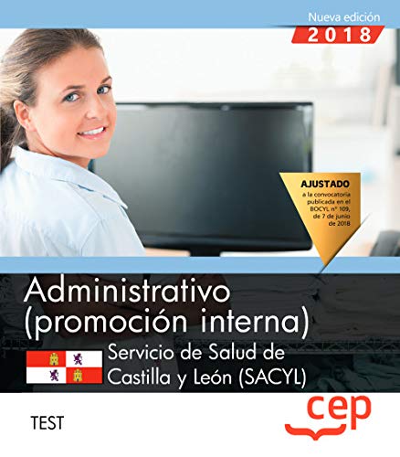 Administrativo, promoción interna : Servicio de Salud de Castilla y León, SACYL. Test Education & Training