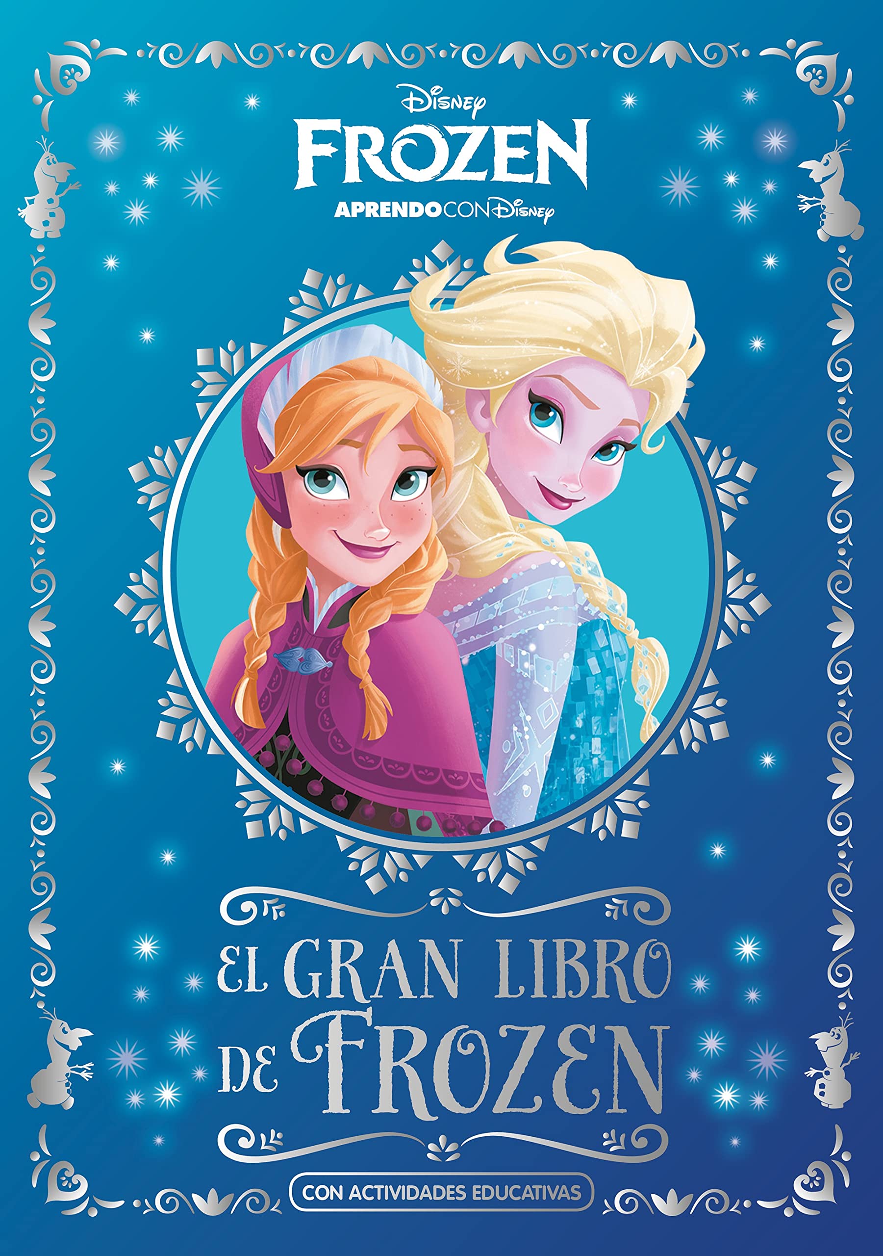 El gran Libro de Frozen (Disney. Actividades): Con actividades educativas (Aprendo con Disney) Non-fiction books for kids