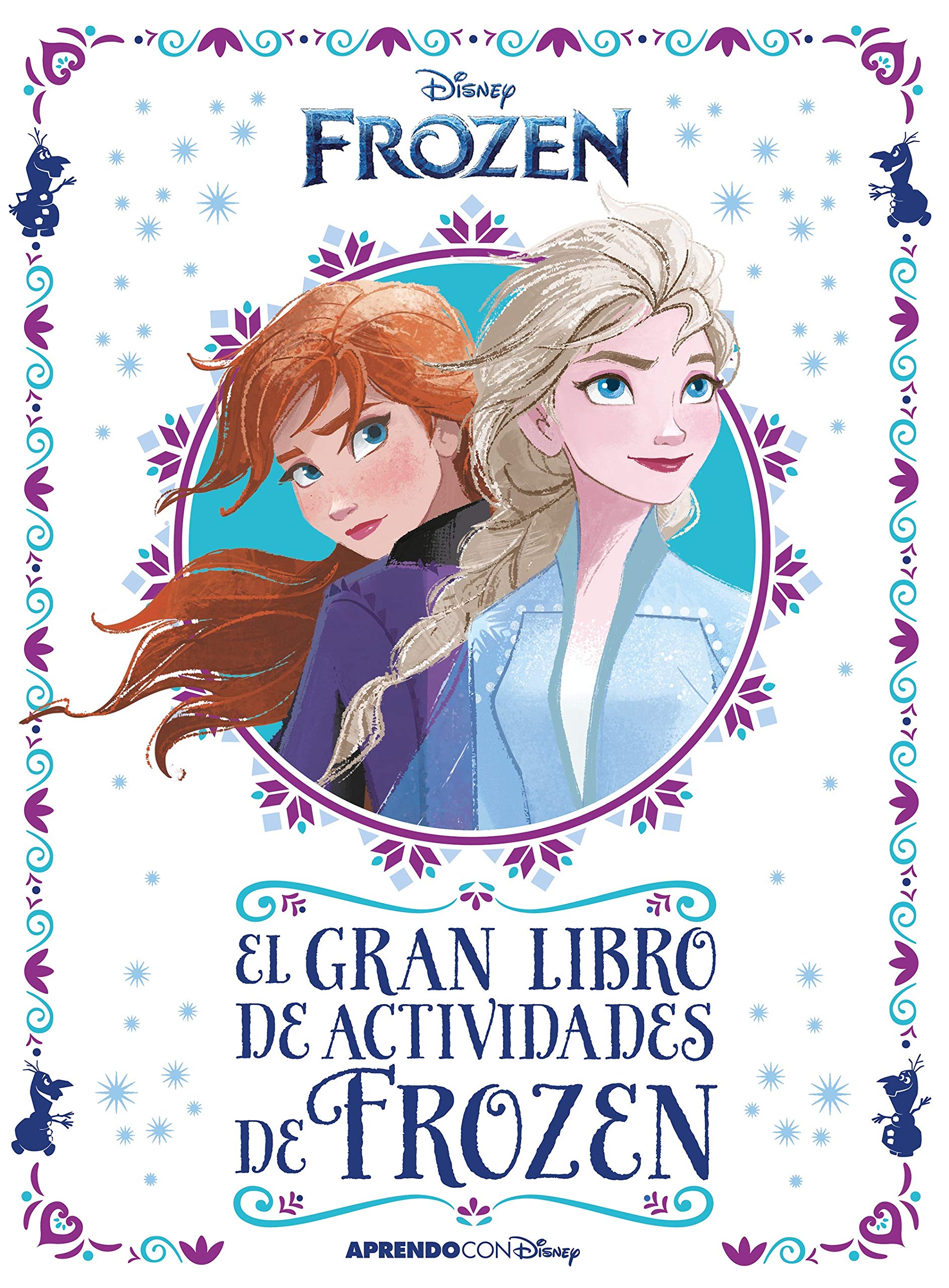 Frozen 2. El gran libro de actividades de Frozen II (Disney. Actividades): Con actividades educativas (Aprendo con Disney) Non-fiction