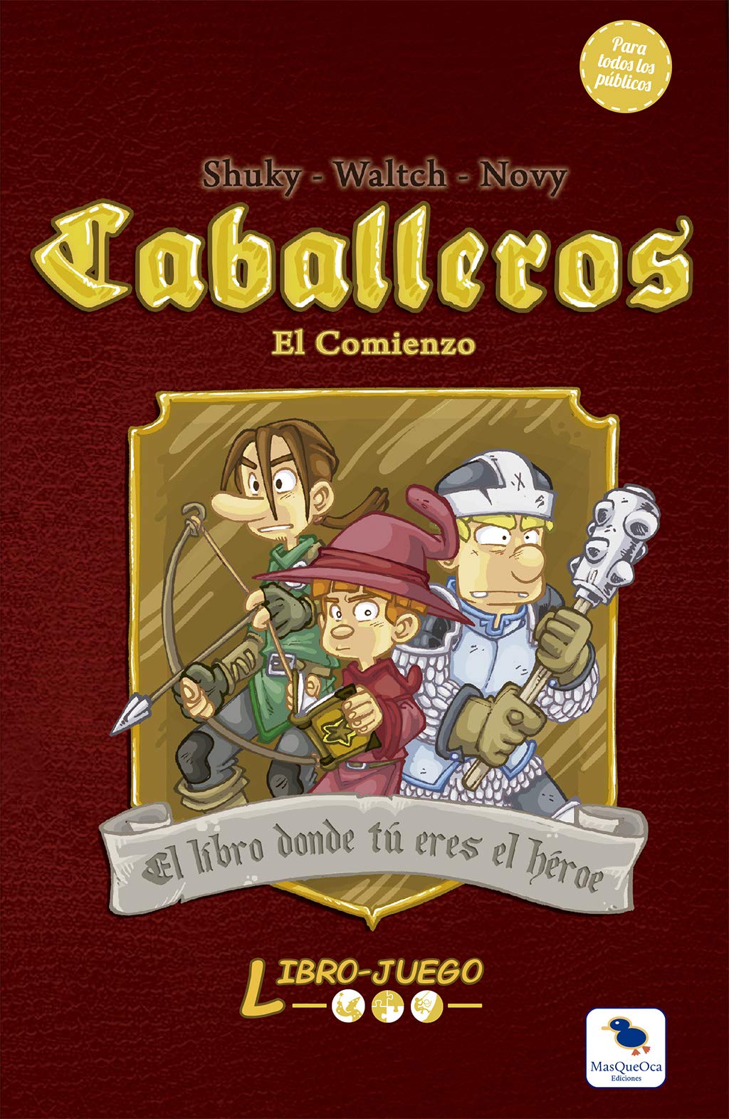 Caballeros 1 El Comienzo: El libro donde tú eres el héroe (Libro-Juego, Band 2) Manga