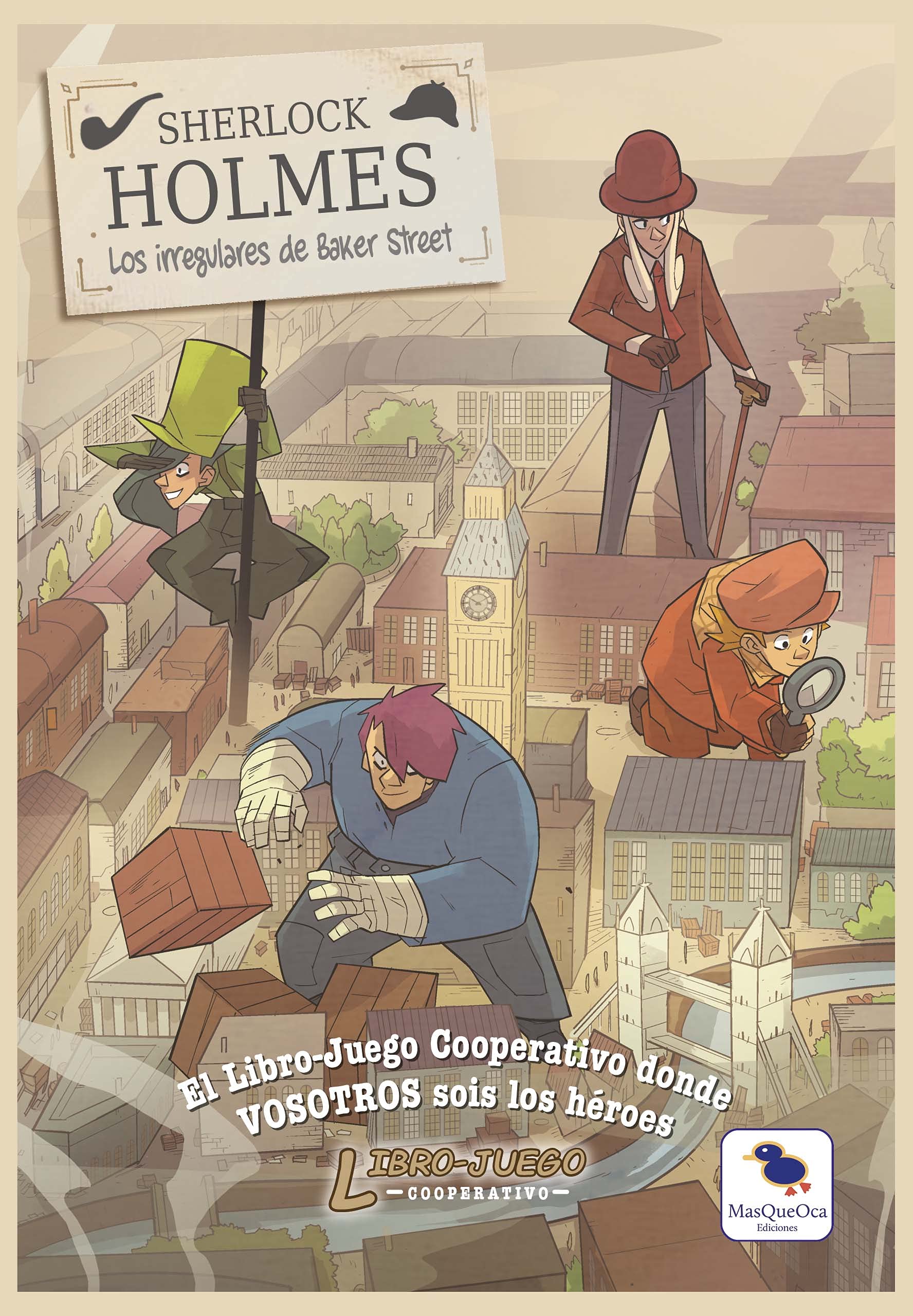 Sherlock Holmes: Los Irregulares de Baker Street: Libro-Juego Cooperativo book