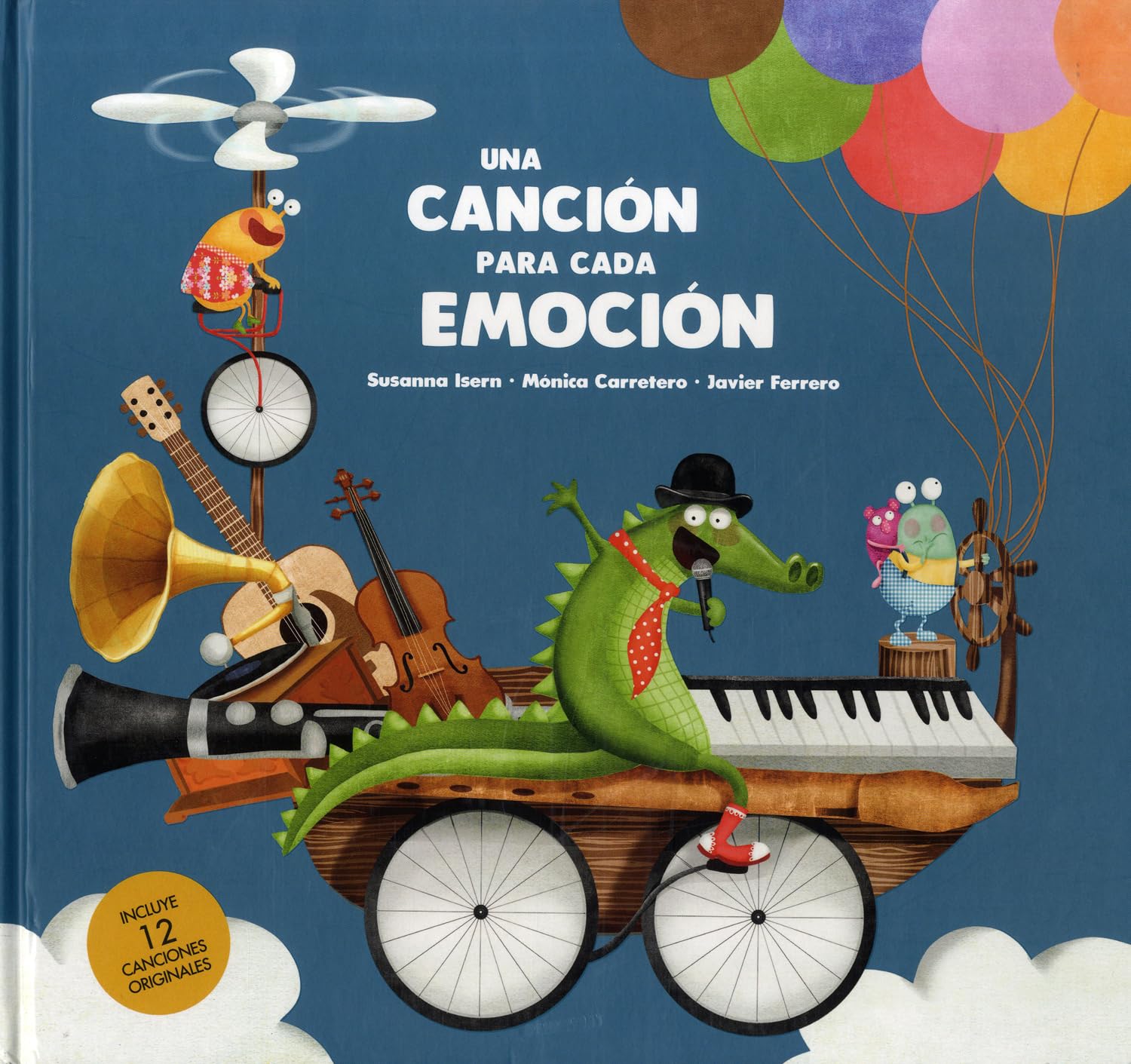 Una canción para cada emoción (Español Somos8) Children's books