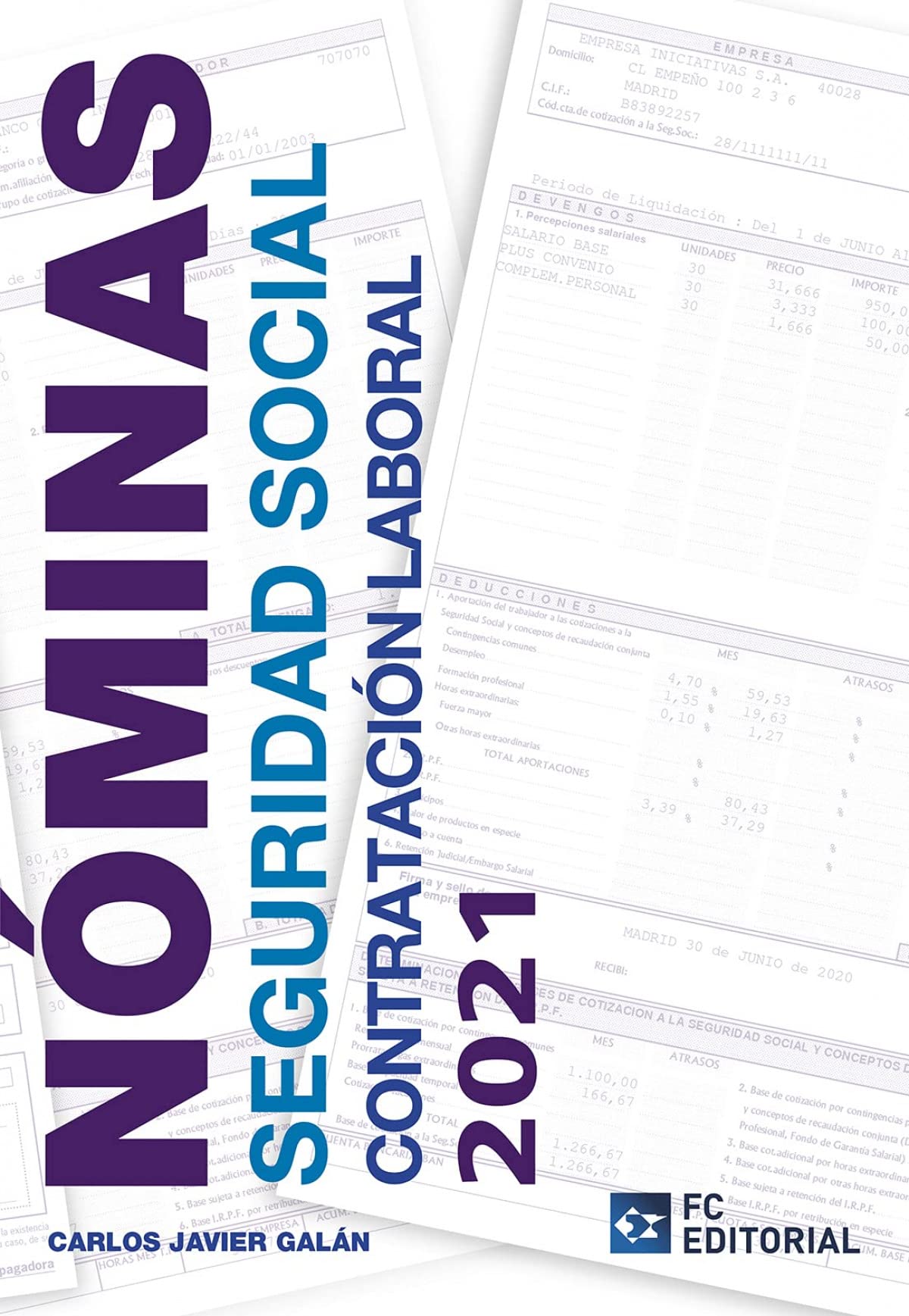 NOMINAS, SEGURIDAD SOCIAL, CONTRATACION LABORAL 20 book
