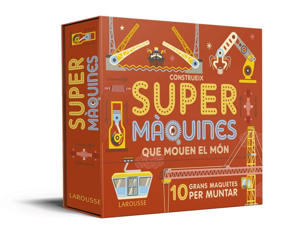Construeix Supermàquines que mouen el món (LAROUSSE - Infantil / Juvenil - Catalán - A partir de 5/6 años - Llibres per a construir) Novels & Short Stories