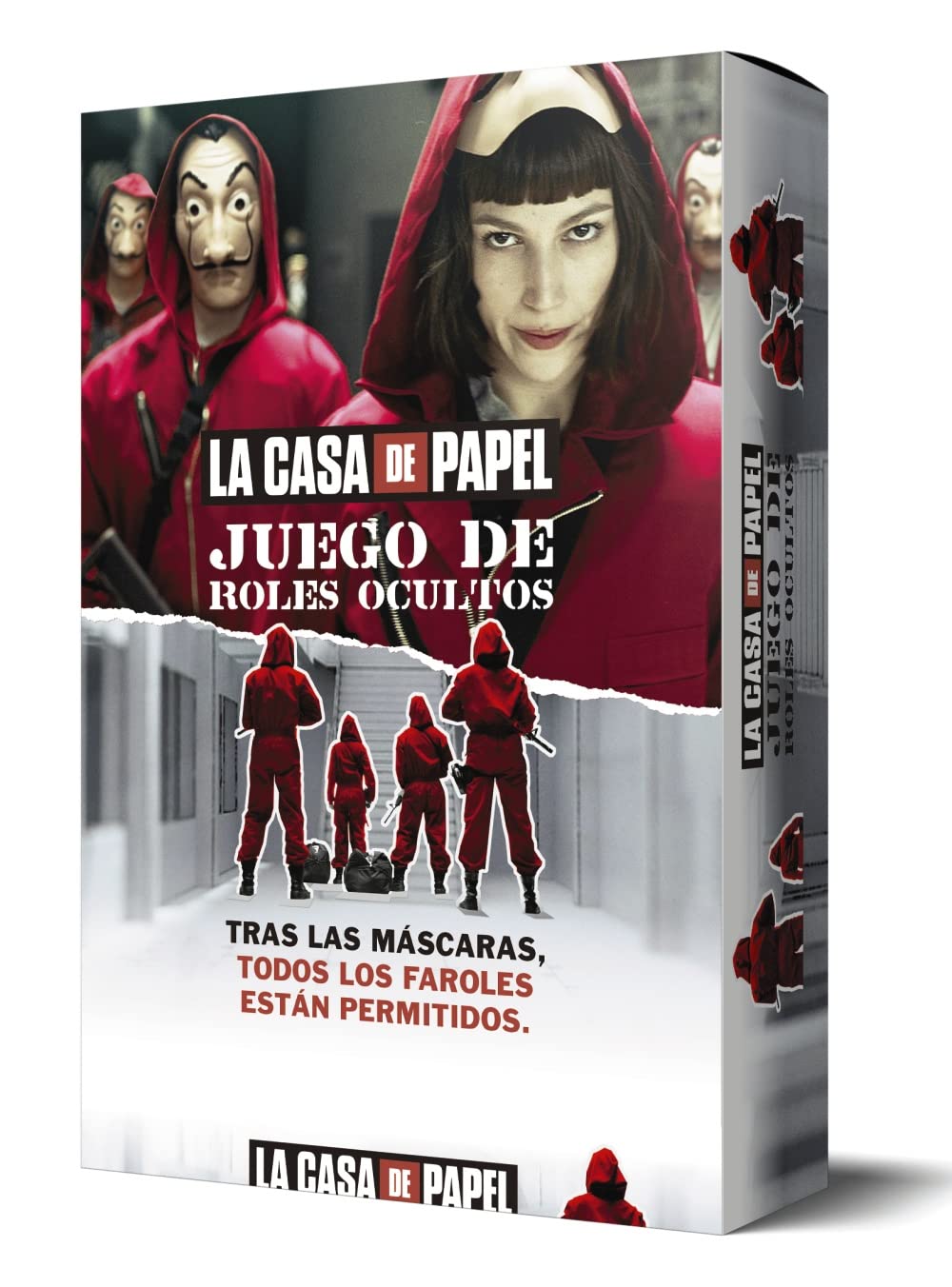 LA CASA DE PAPEL. Juego de roles ocultos book