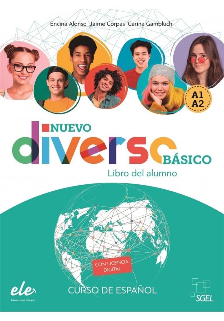 Nuevo Diverso Básico alumno + @: Libro del alumno Basico + licencia digital (A1 + A2 in one volu Foreign Languages ​​& Dictionaries