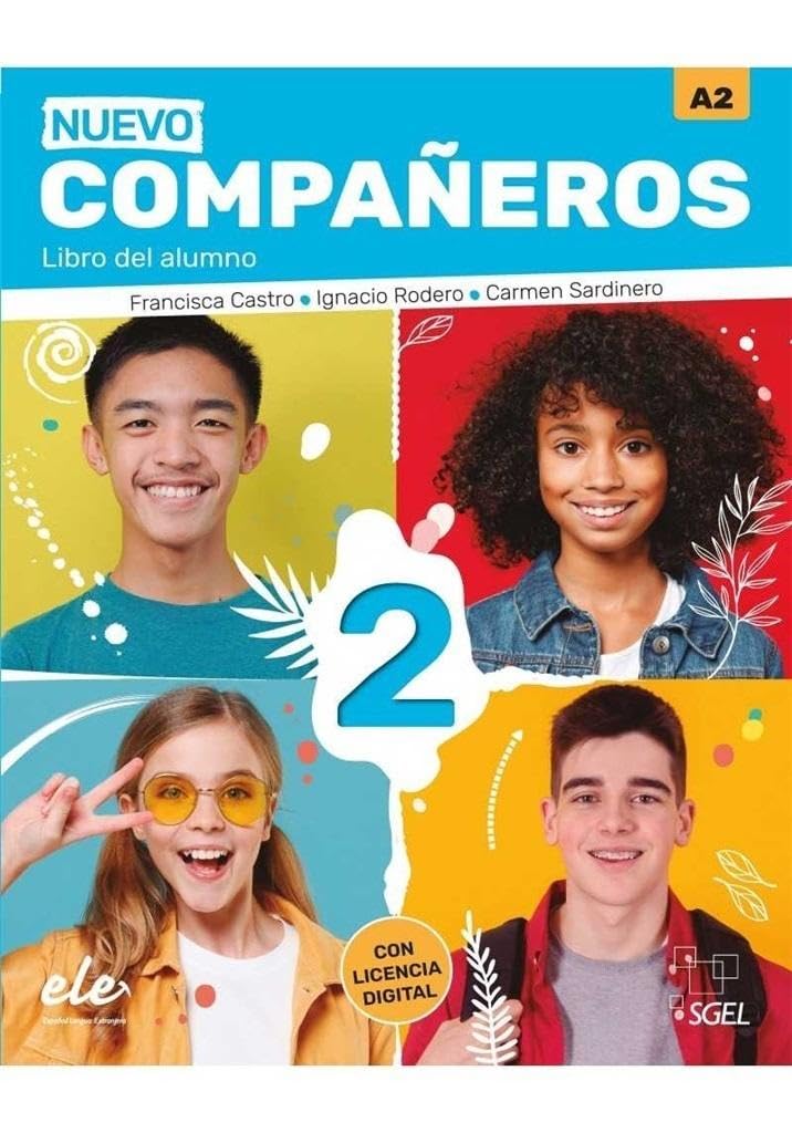 Nuevo Compañeros 2 libro del alumno: Libro del alumno + licencia digital 2 (A2) Foreign Languages ​​& Dictionaries