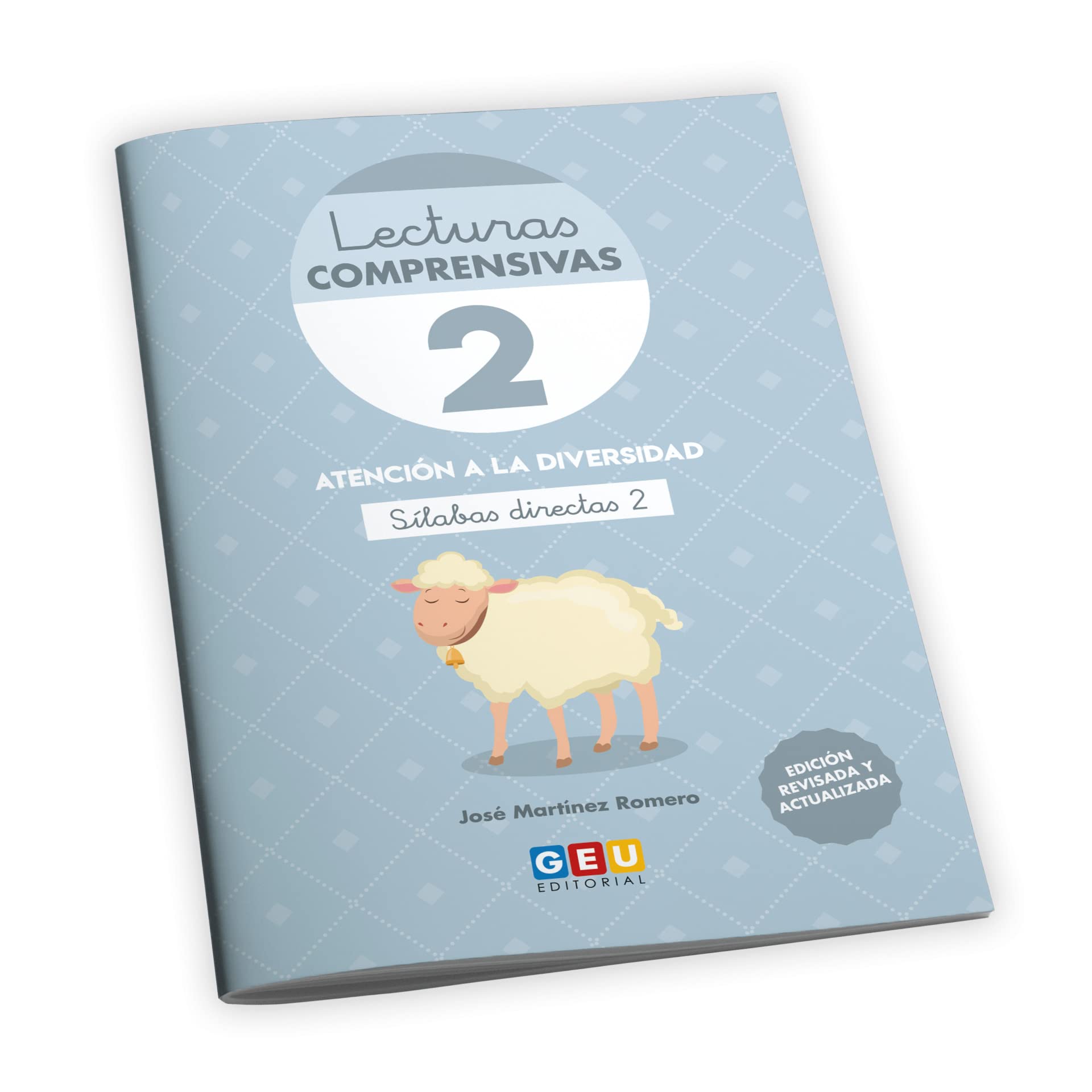 LECTURAS COMPRENSIVAS 2 - Cuaderno de Lecturas Comprensivas GEU | Libro aprender a Leer | Pauta Cuadrícula - Sílabas directas 2 | Editorial GEU Foreign Languages ​​& Dictionaries