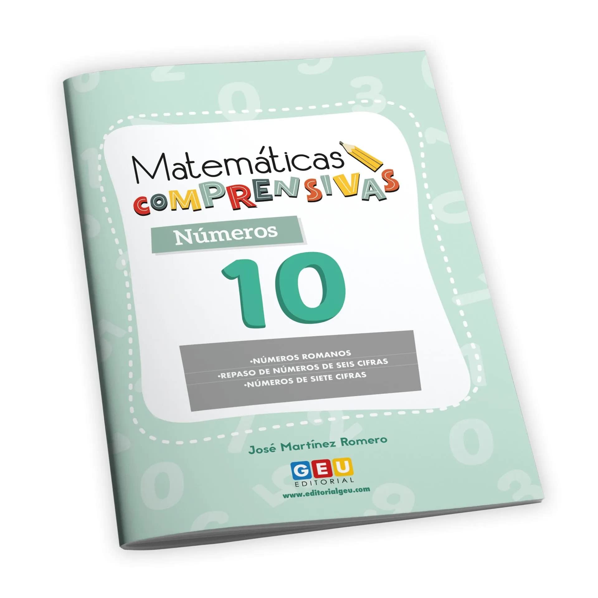 Cuaderno de Refuerzo de Matemáticas comprensivas 10 Social Sciences
