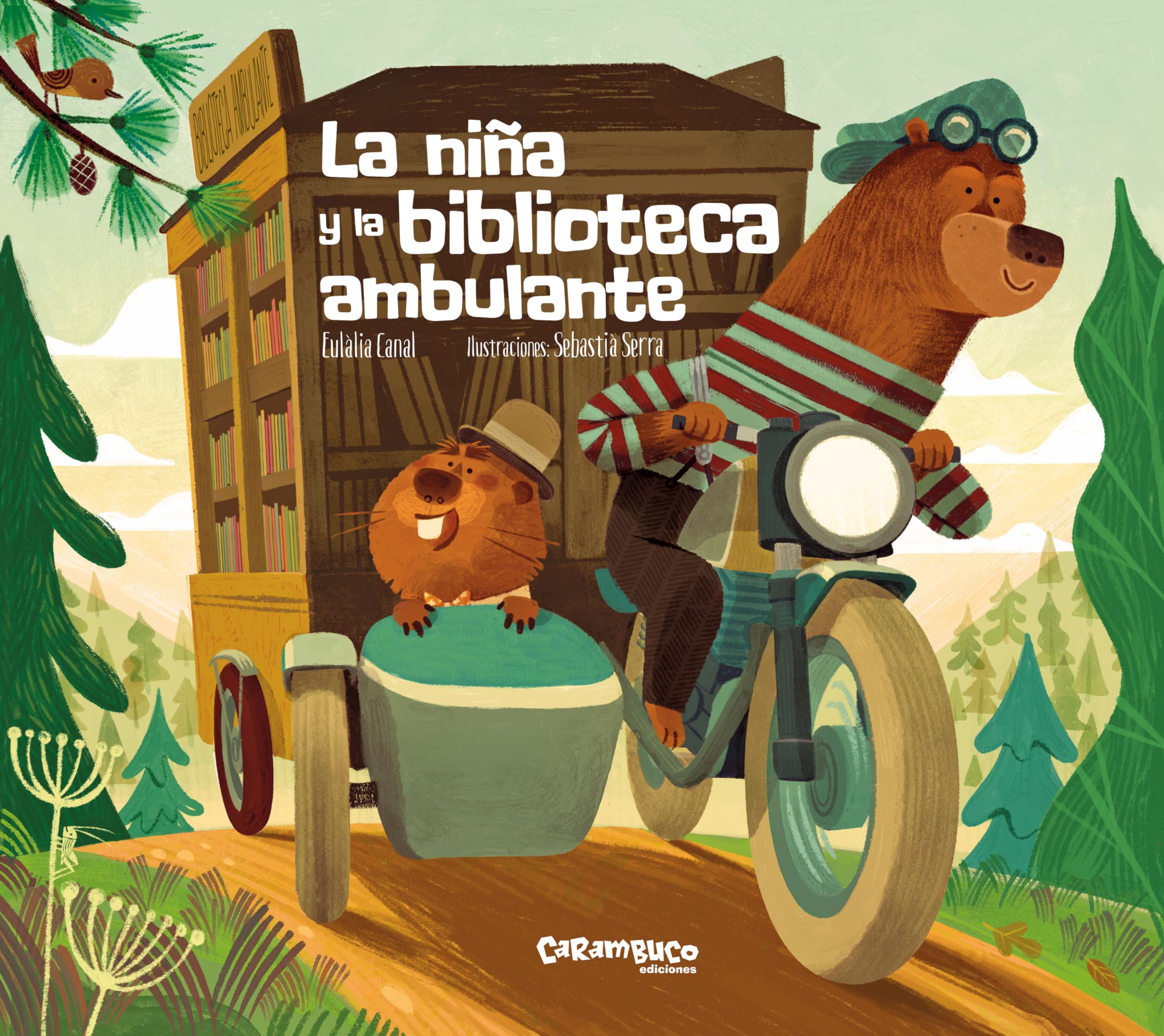 La niña y la biblioteca ambulante (Tesoros) Children's books