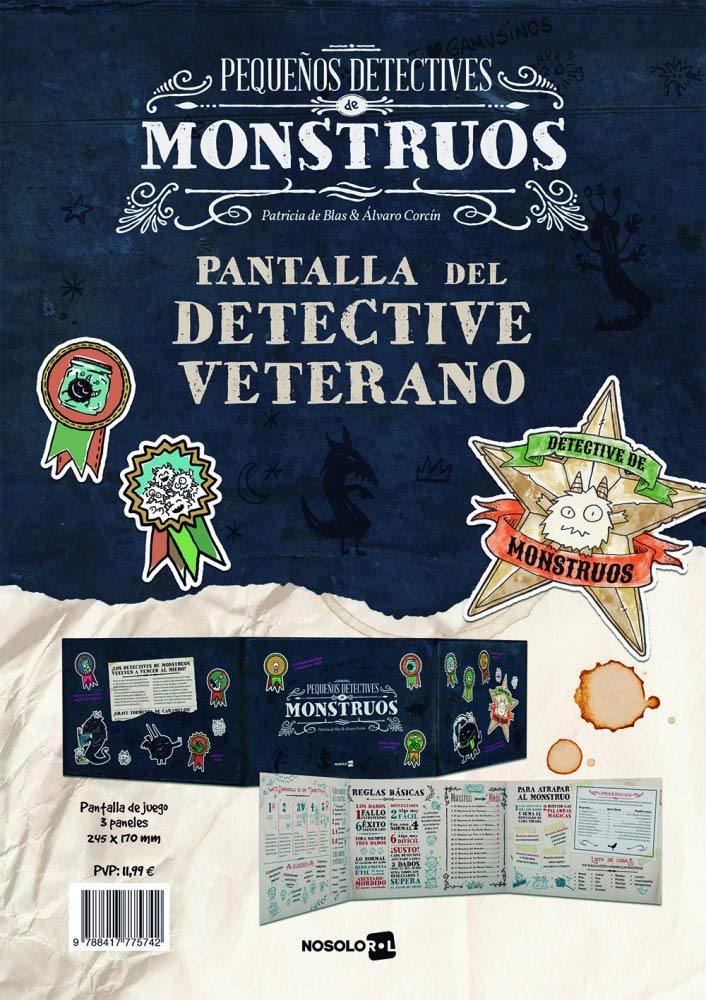 Pantalla del Detective veterano book