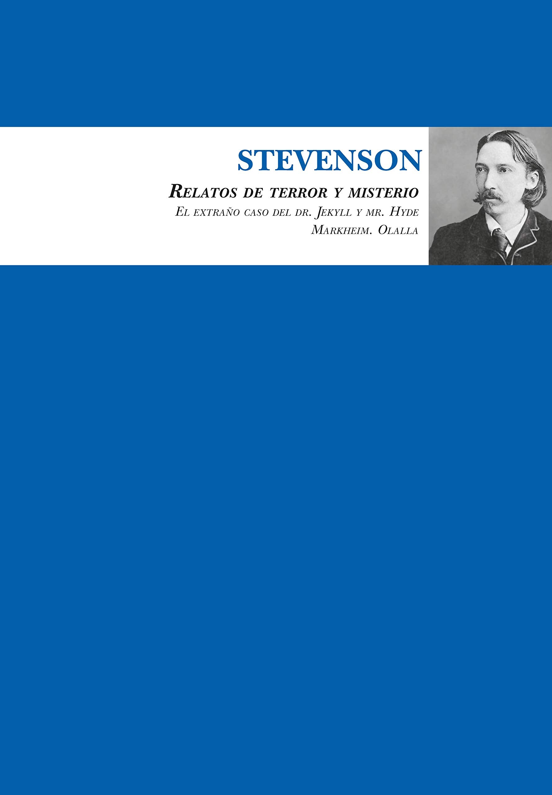 Stevenson. Relatos de Terror Y Misterio (Biblioteca de Literatura Universal (BLU)) Classics