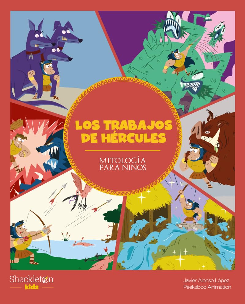 Los trabajos de Hércules: Las mejores historias de la mitología griega y romana, convertidas en preciosos cuentos para niños. (Mitología para niños, Band 2) Non-fiction