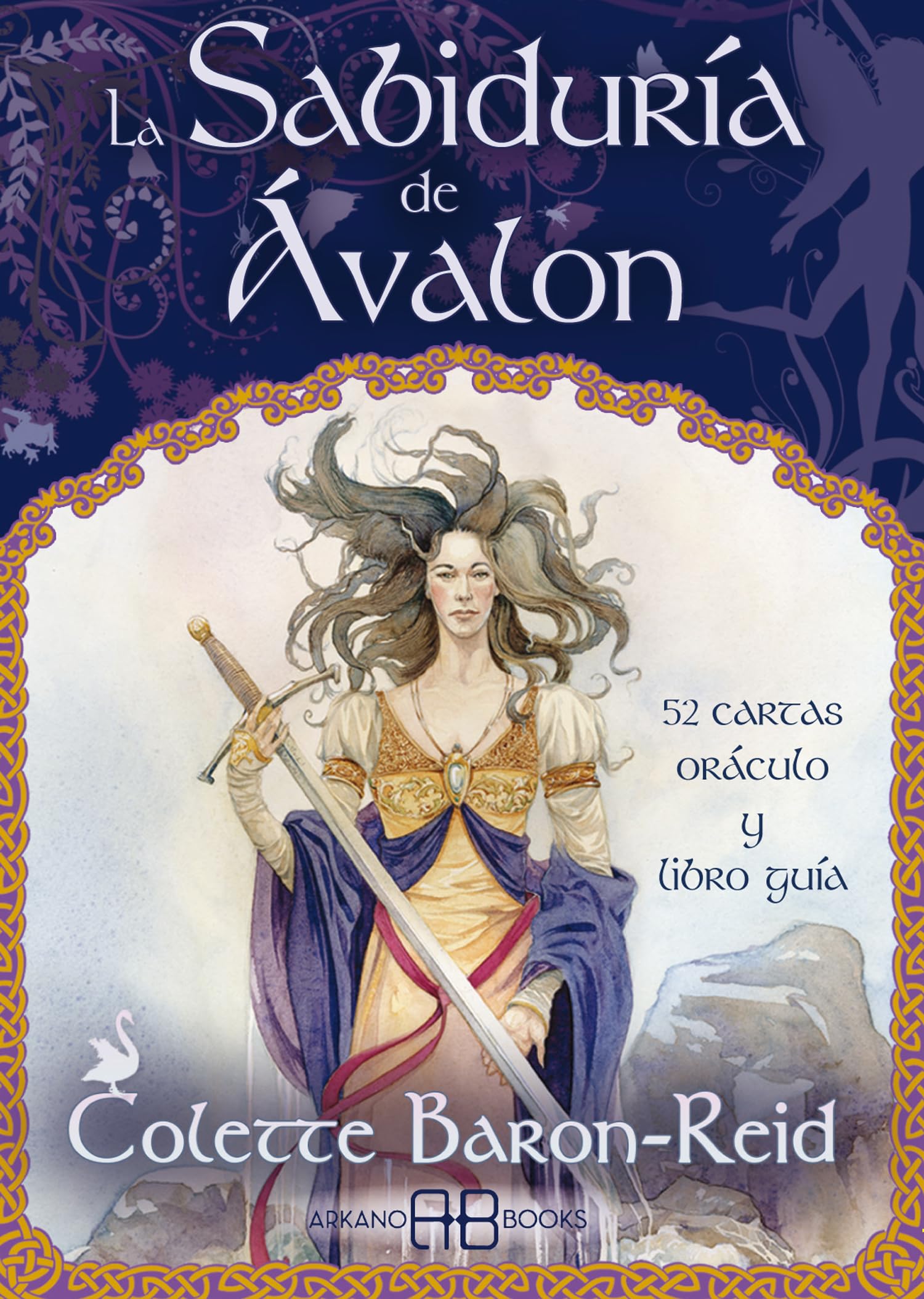 La Sabiduría de Ávalon: 52 cartas oráculo y libro guía Books